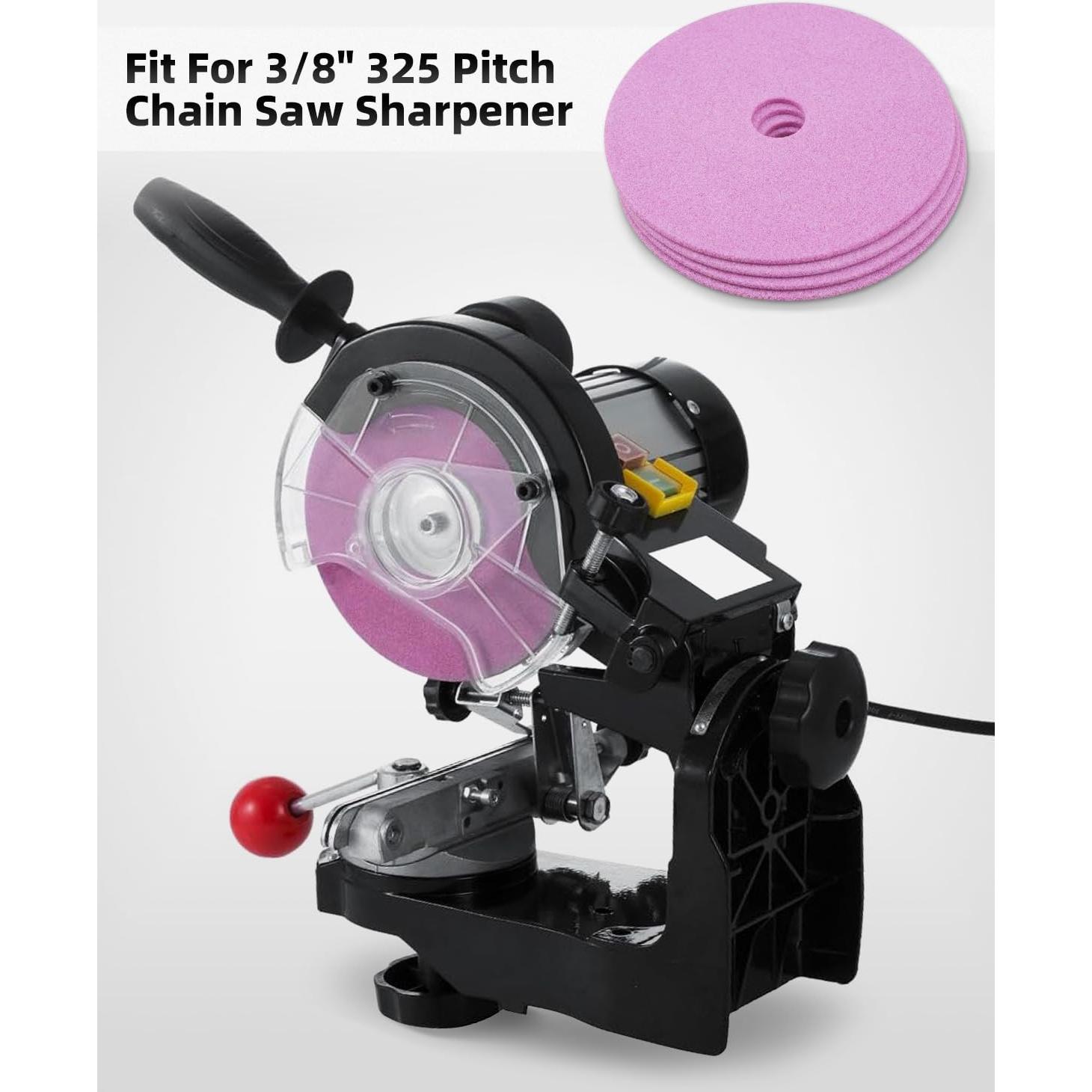 Ruedas de Afilado de Motosierra XIANRON 14.6 cm 4 Piezas