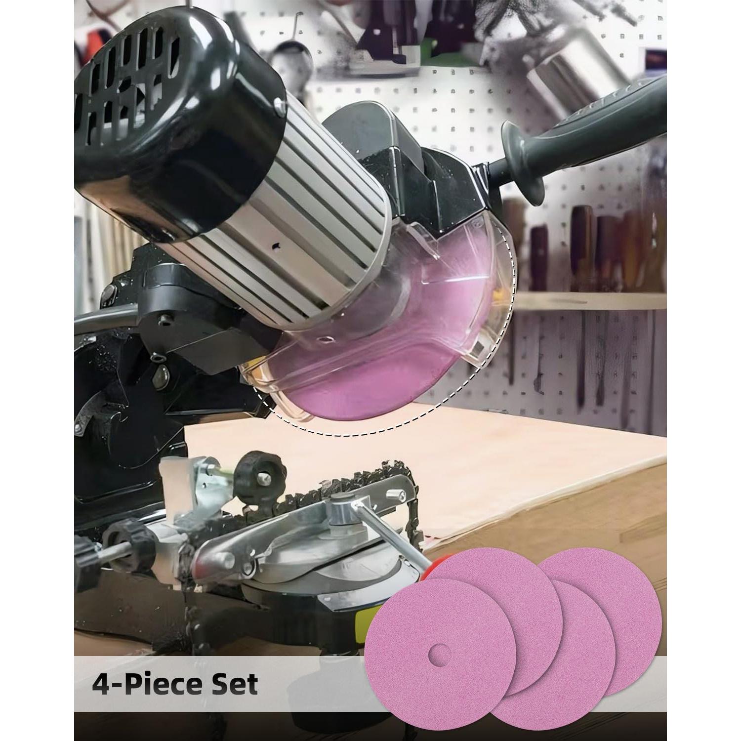 Ruedas de Afilado de Motosierra XIANRON 14.6 cm 4 Piezas