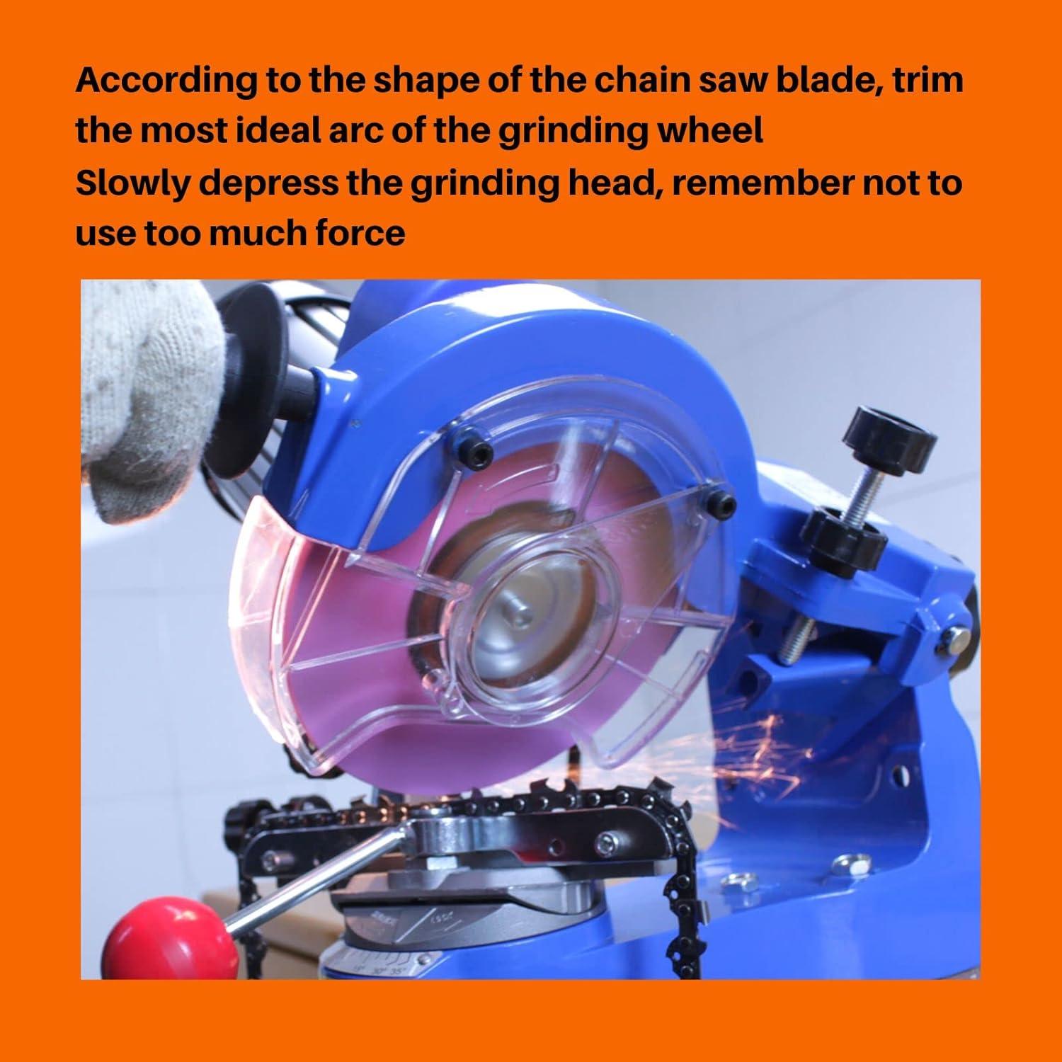 Rueda de Afilado de Motosierra AmaCupid 146 mm Óxido de Cromo