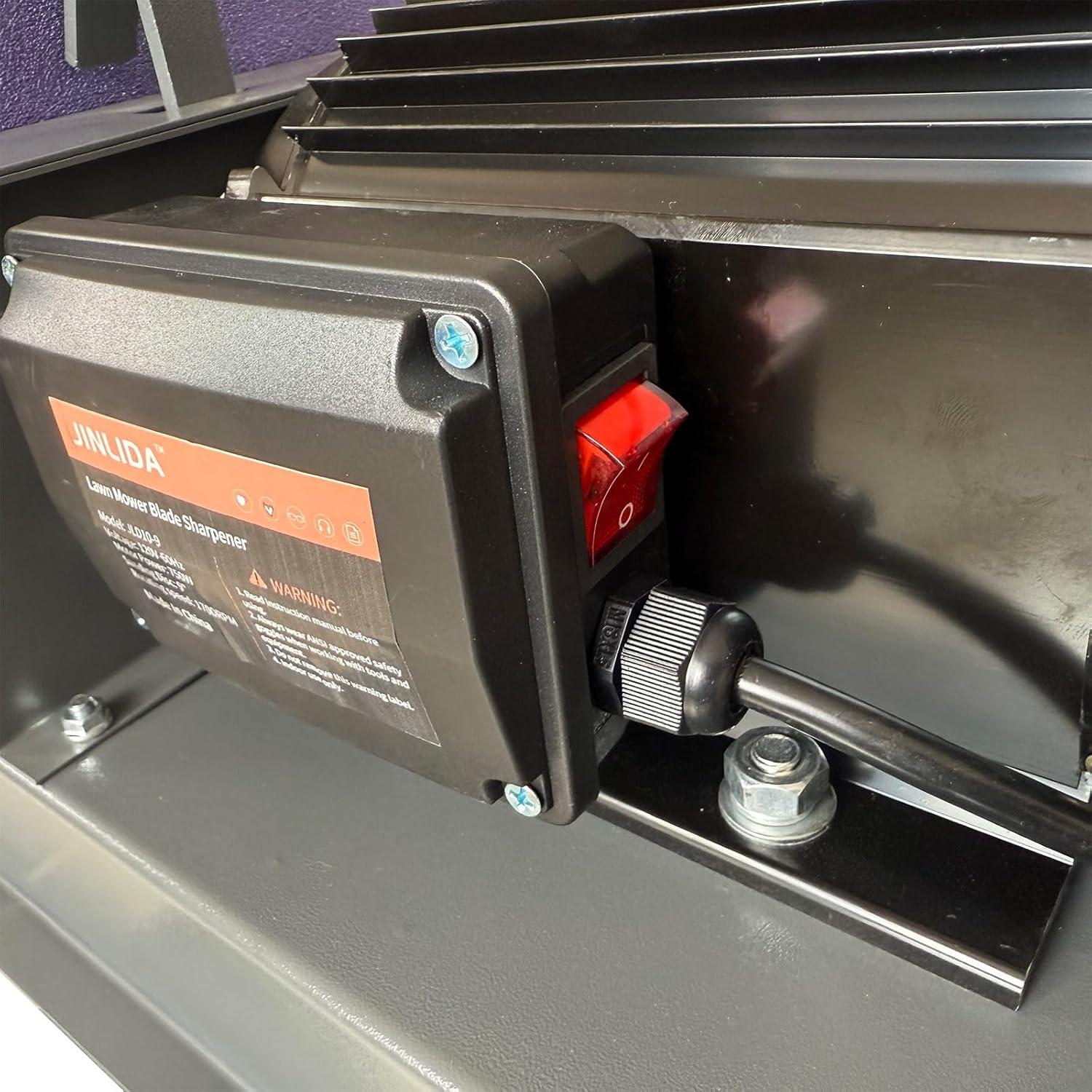 Afilador de Cuchillas de Cortacésped JINLIDA JLD10-8 500W