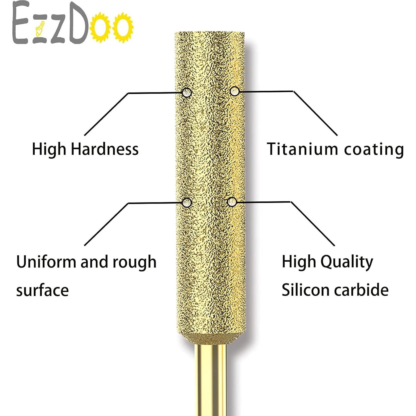 Ruedas de Afilar de Diamante EzzDoo 3/16'' para Motosierra