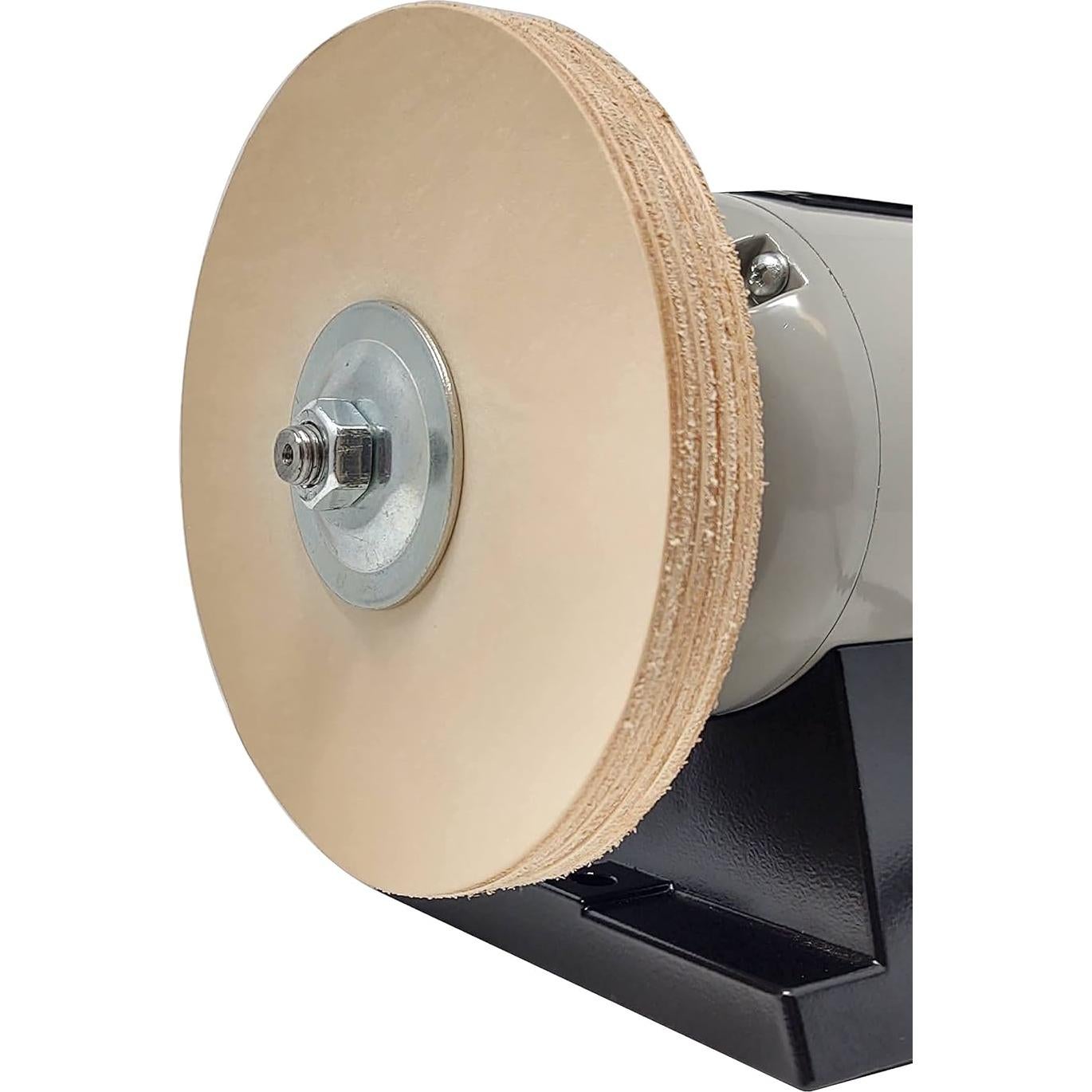 Rueda de Afilar de Cuero Pro Sharpening 16.5 cm para Amoladora