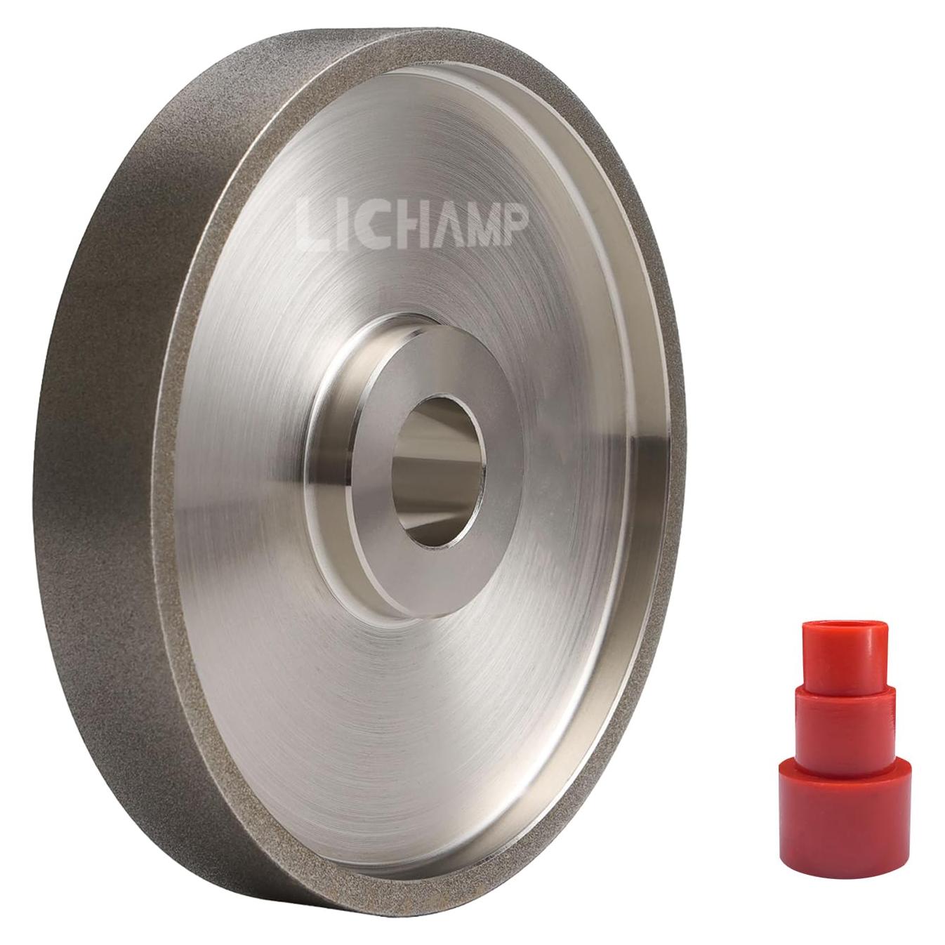 Rueda de Afilar CBN Lichamp 15.24 cm 180 Granos para Herramientas