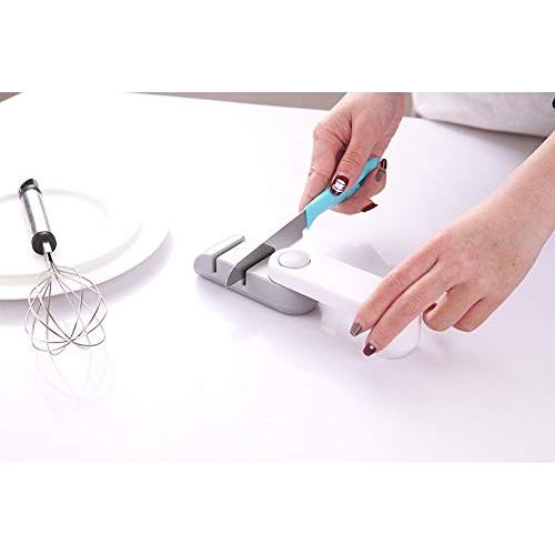 Afilador de Cuchillos Rotativo WOIWO 2 Pcs Doble Extremo