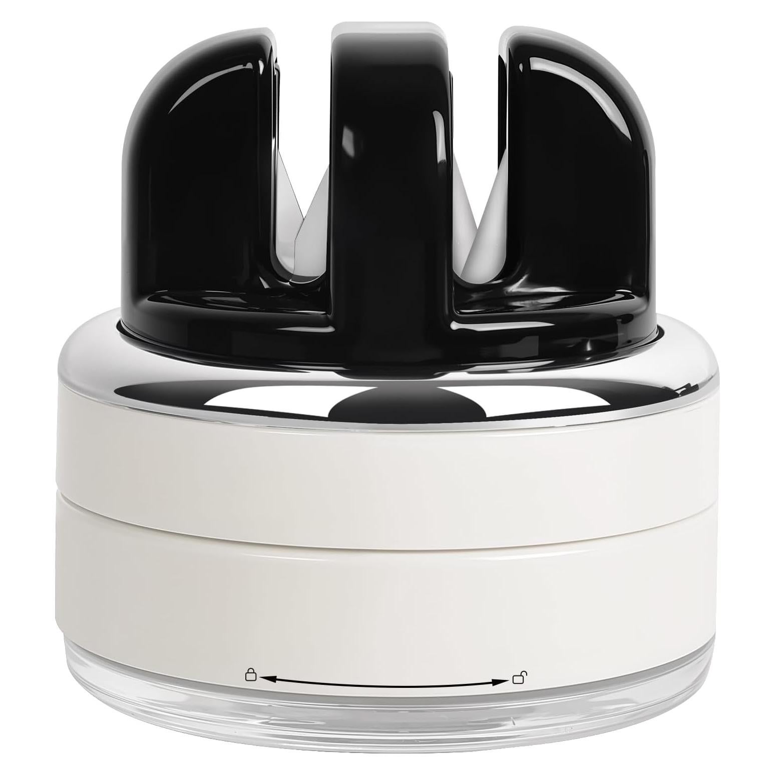 Afilador de cuchillos manos libres BSTOPXX 2 etapas con ventosa