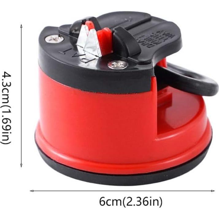 Afiladores de Cuchillos de Cocina Zaoalife 2 Pcs con Base de Succión