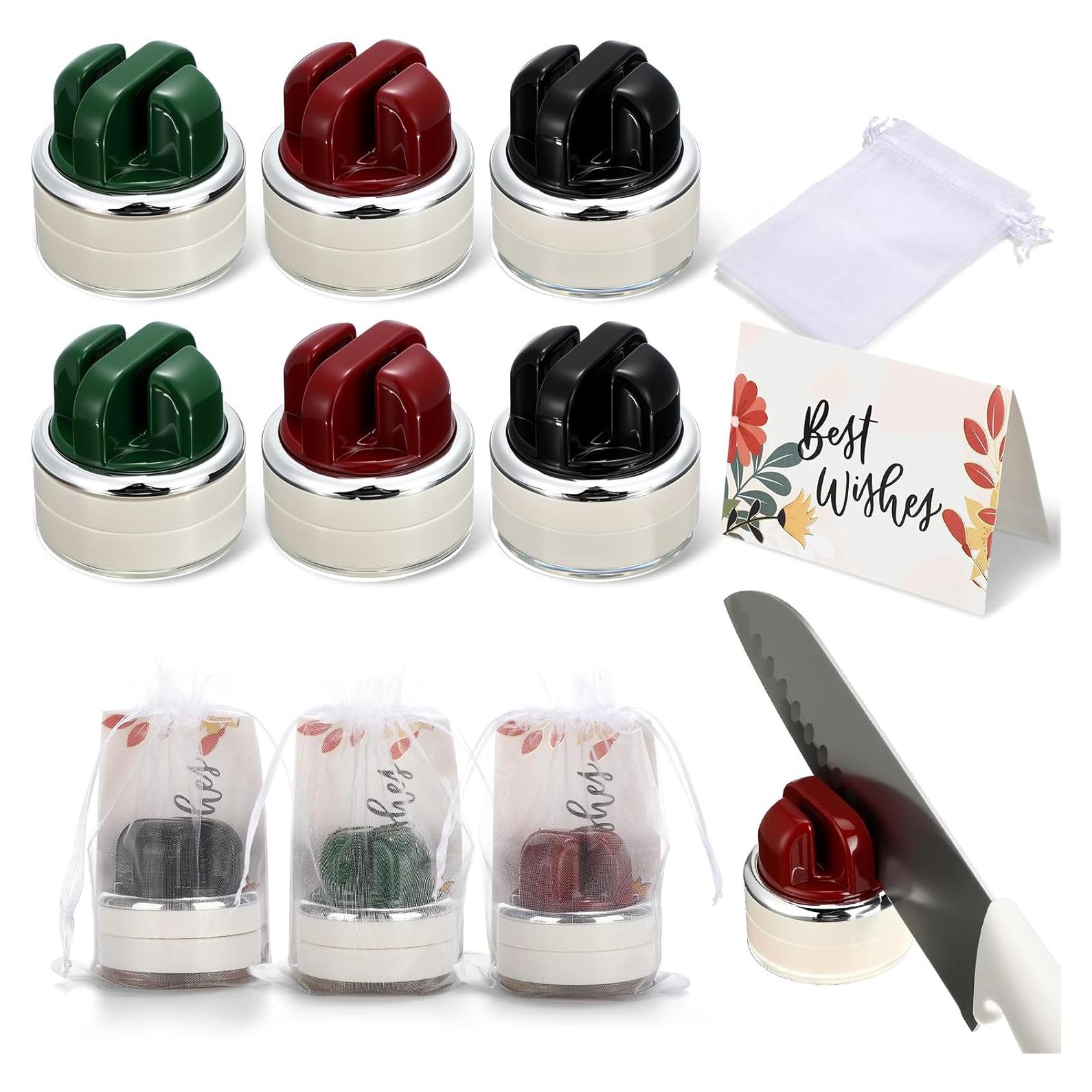 Juego de Afiladores de Cuchillos Leriton 6 Piezas Portátil