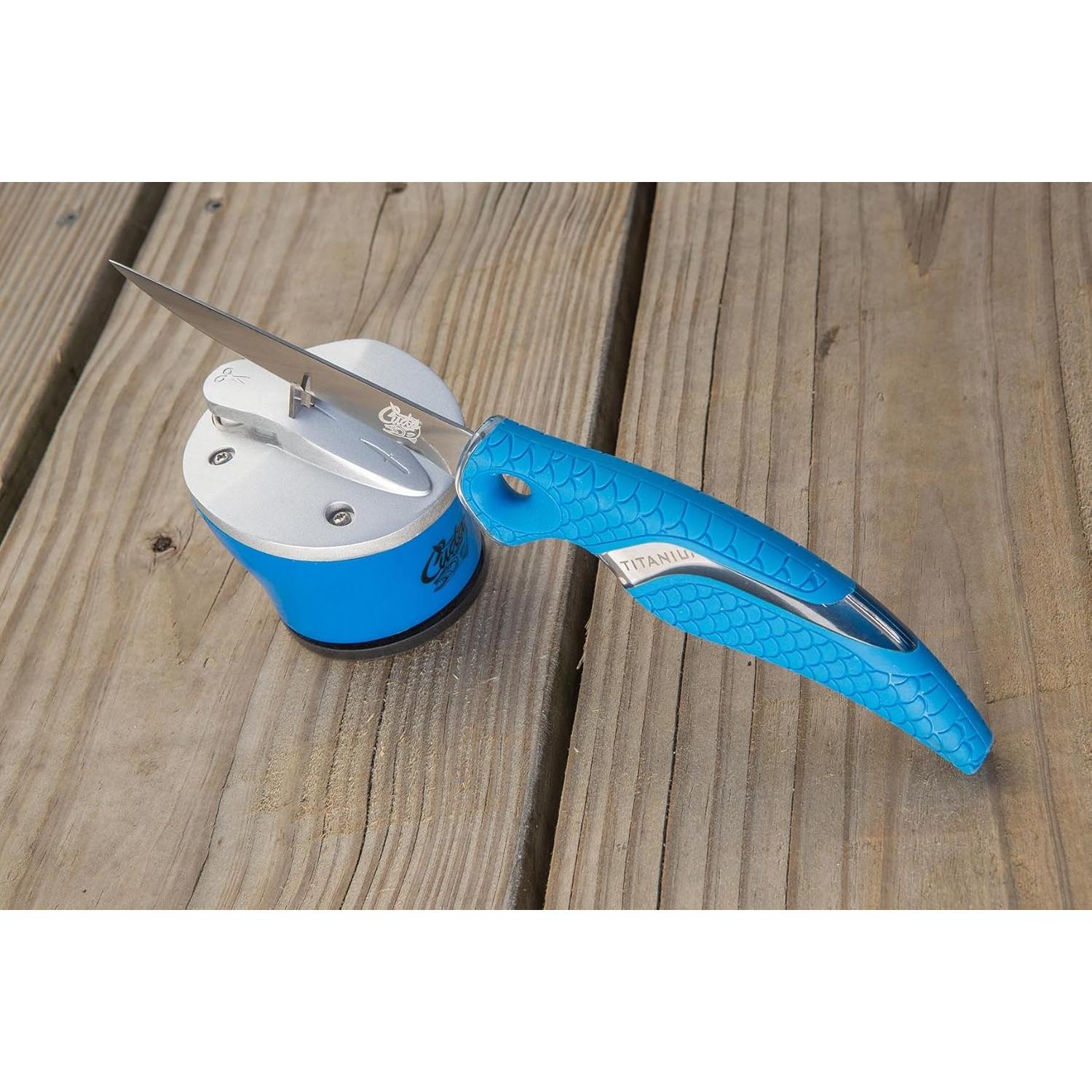 Afila Cuchillos y Tijeras Cuda 18839 Compacto con Succión