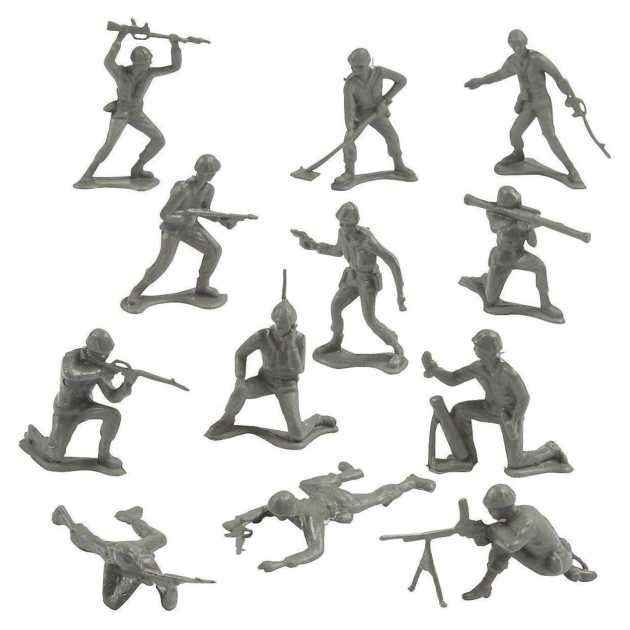 Lote de 144 Soldados de Plástico Fun Express - Juguetes Clásicos