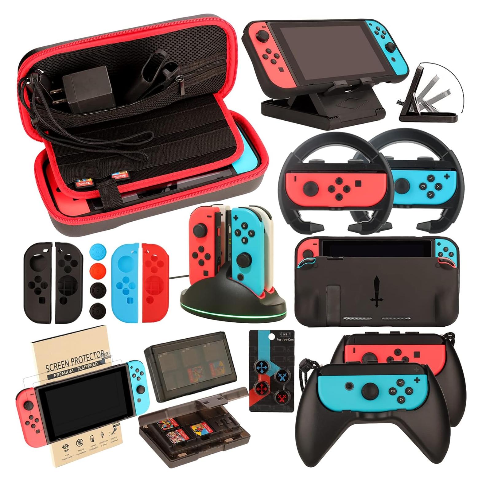 Kit de Accesorios para Nintendo Switch RTop 23 en 1