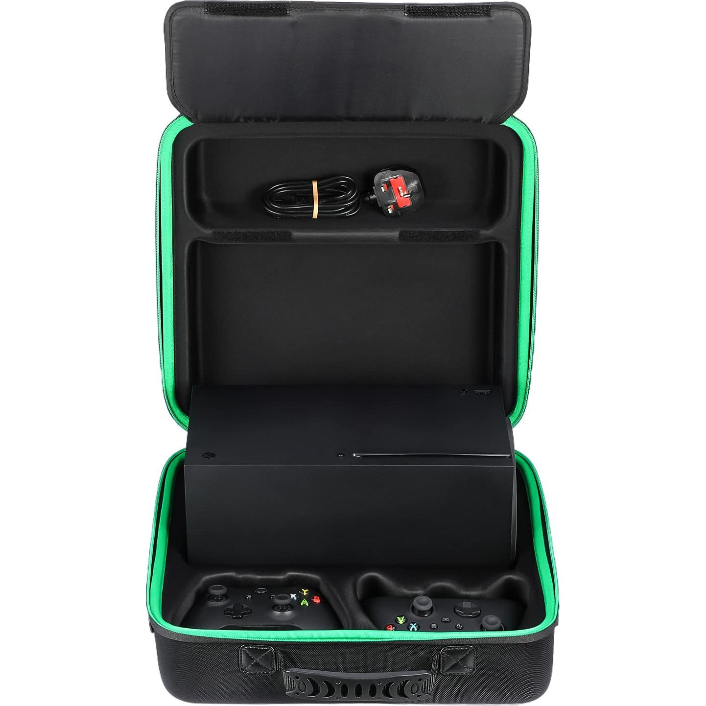 Funda rígida Zadii para Xbox Series X, bolsa de viaje 1.81 kg