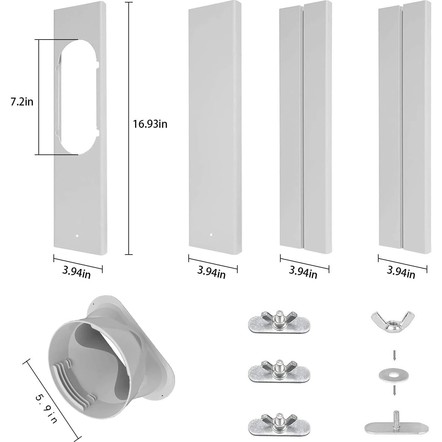 Kit Ventilación Ventana AC Portátil DSHFKLX 149,86 cm