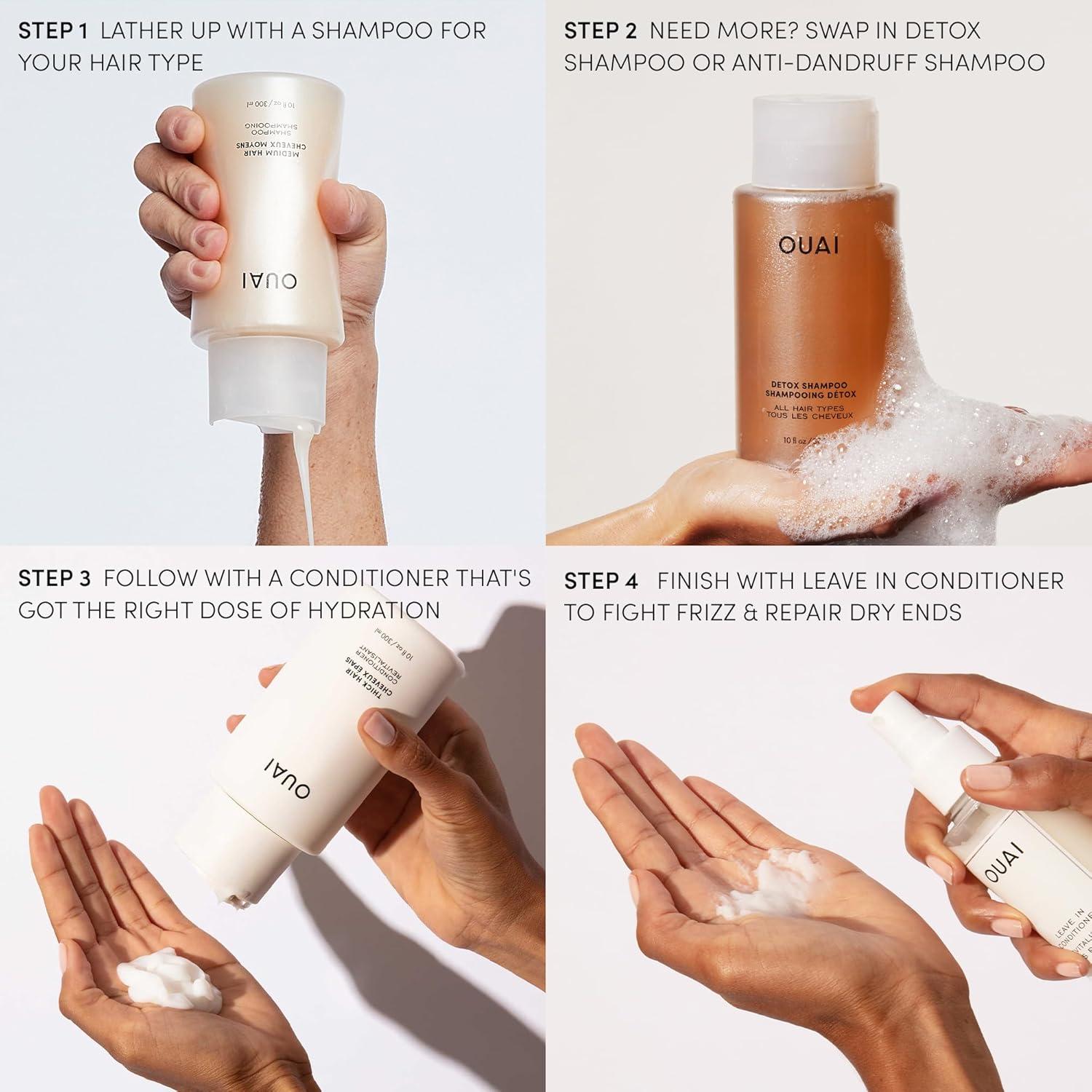 Acondicionador Sin Enjuague OUAI 44.36 ml - Spray Desenredante