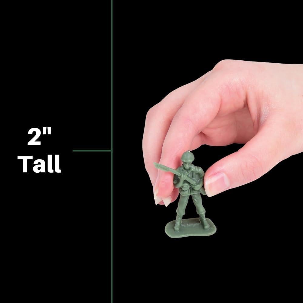 Juego de Soldados Verdes Toy U.S. Toy - 36 Piezas 5 cm