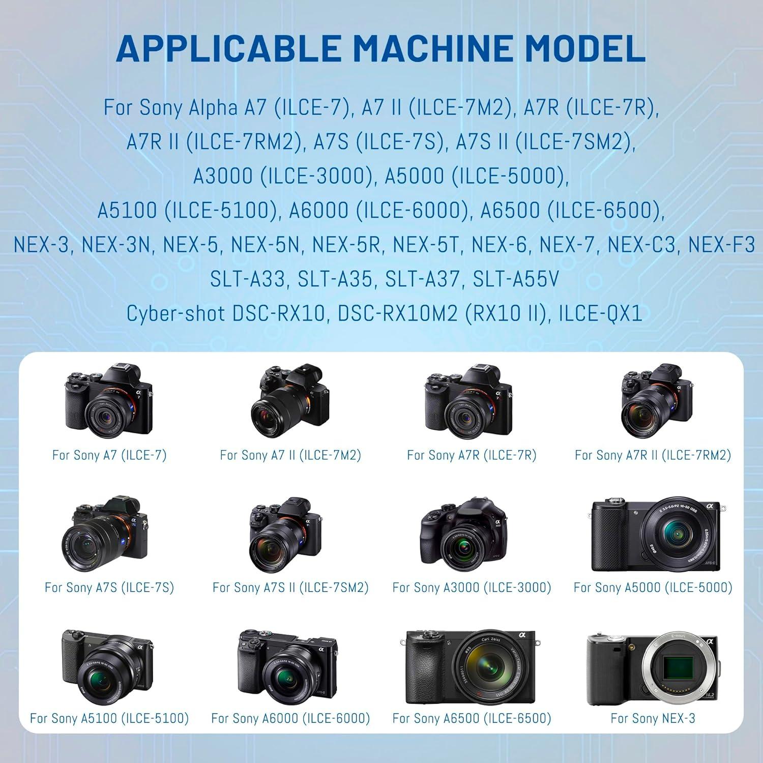 Batería NP-FW50 + Cargador Doble USB con Pantalla LCD - Sony