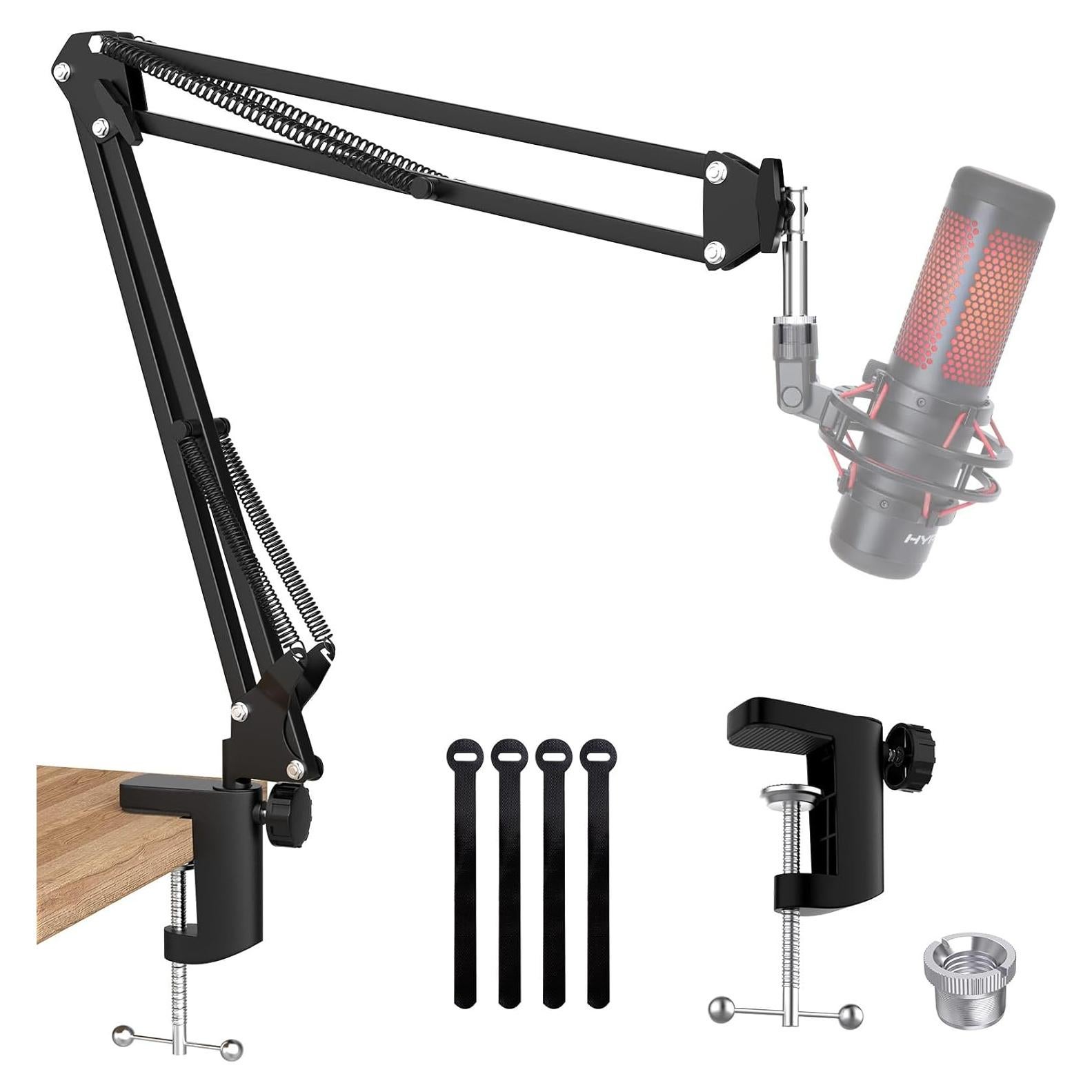 Brazo de Boom Micrófono SUNMON para HyperX QuadCast y más