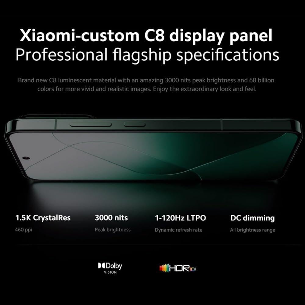 Xiaomi 14 5G Verde Jade 512GB 12GB RAM Cámara Leica 50MP