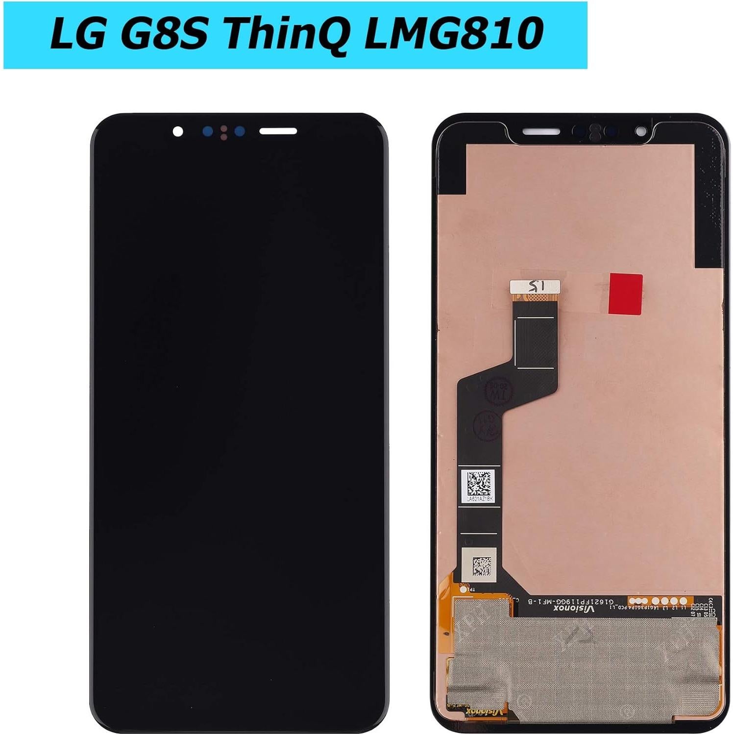 Pantalla OLED Reemplazo LG G8S ThinQ 6.21" Negro con Herramientas