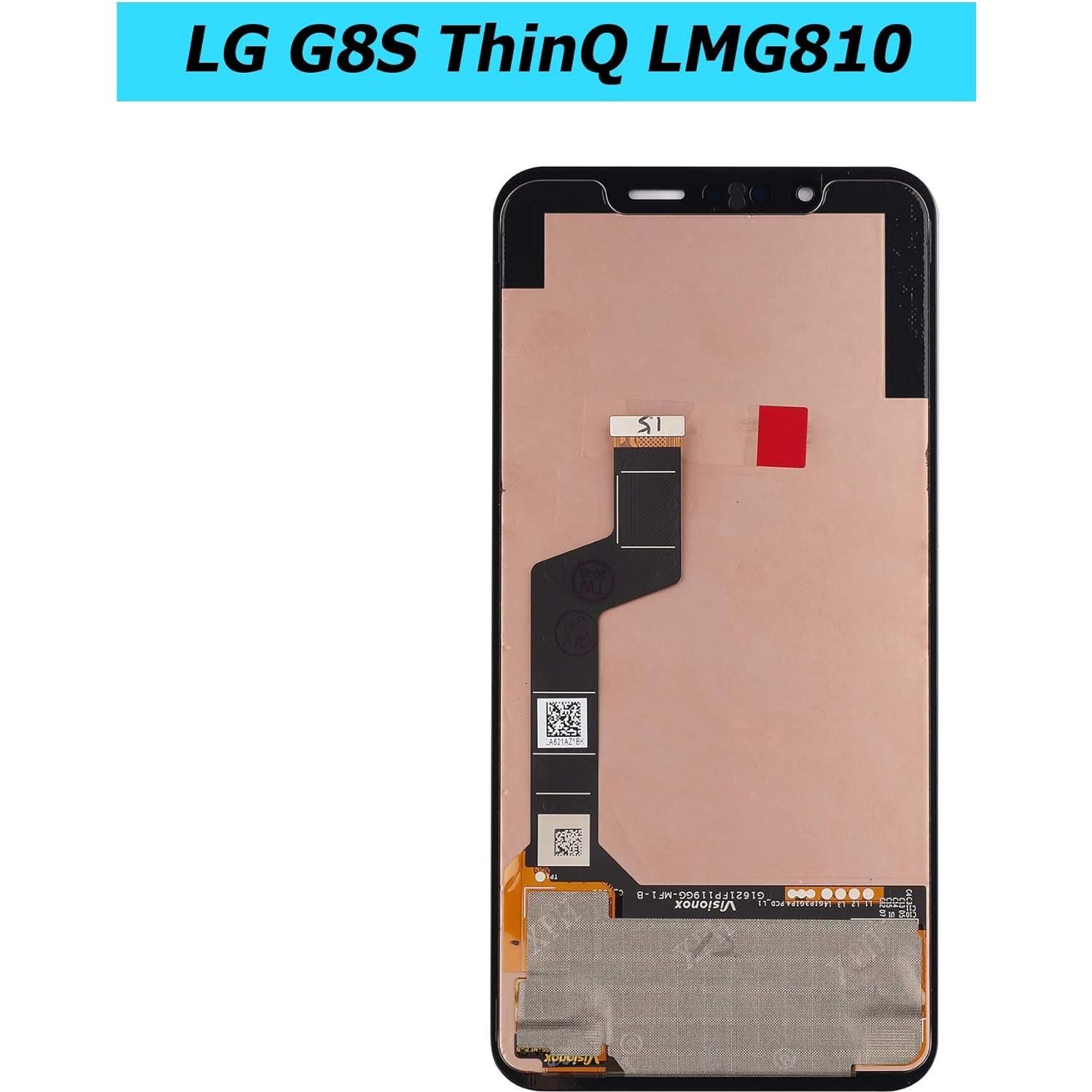 Pantalla OLED Reemplazo LG G8S ThinQ 6.21" Negro con Herramientas