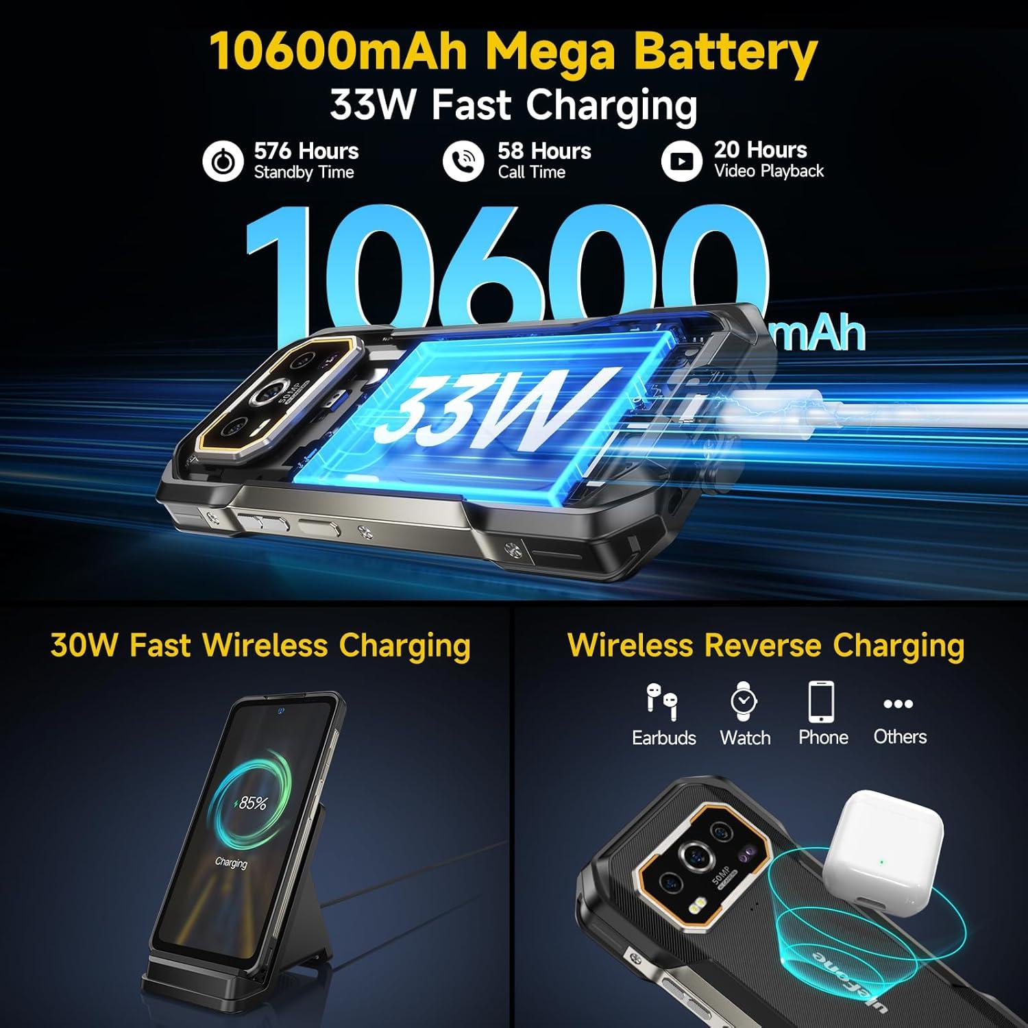 Ulefone Armor 27 Pro 5G Smartphone Resistente 12GB 256GB