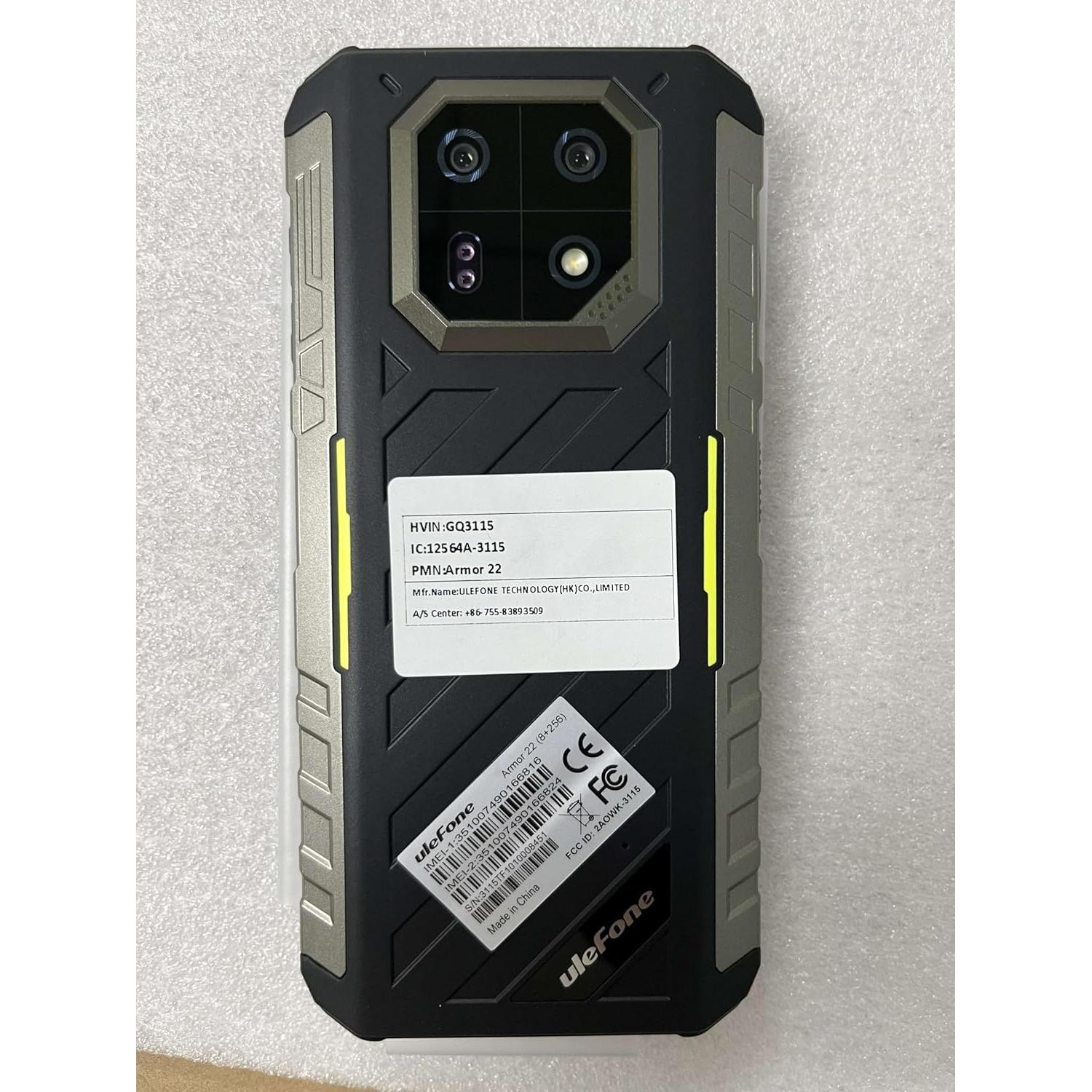 Ulefone Armor 22 Pro 256GB Teléfono Resistente Android 14