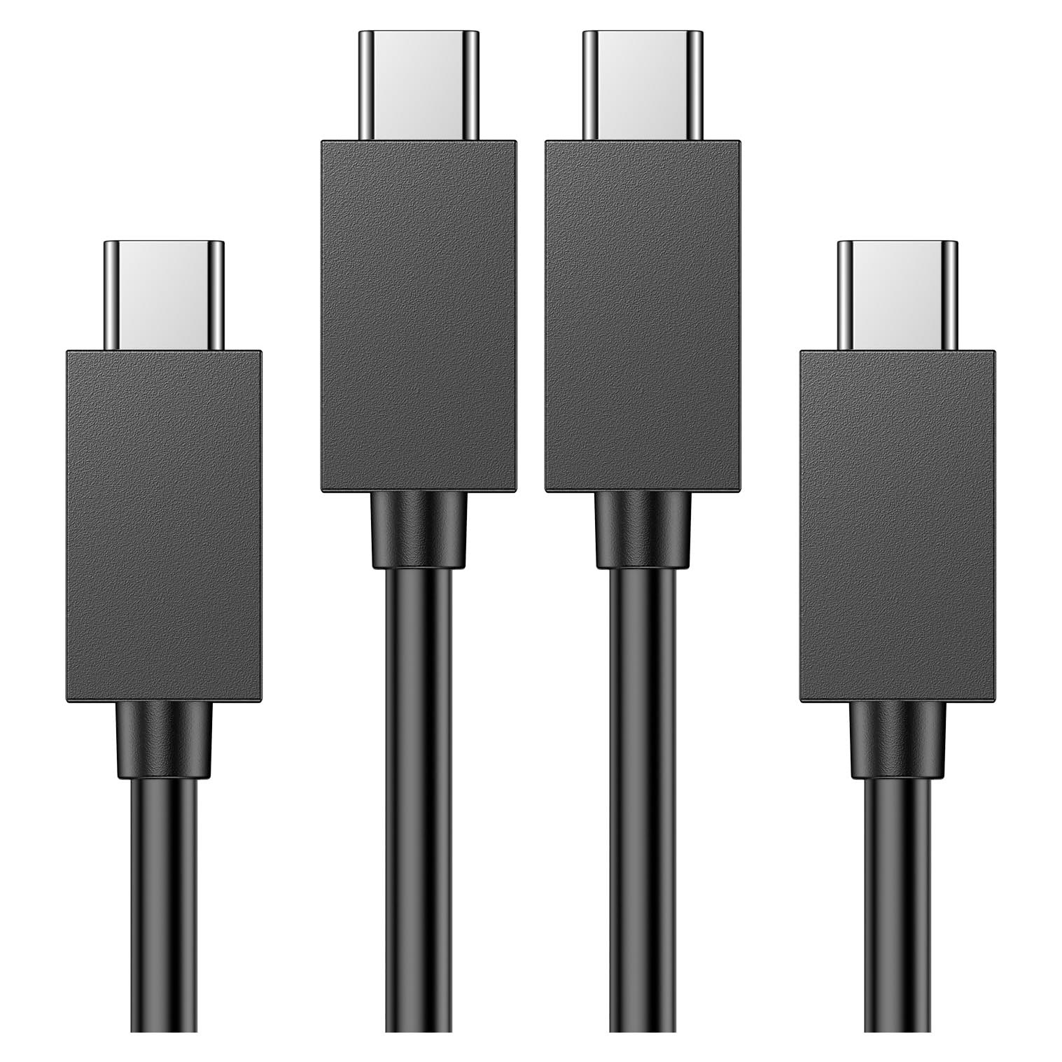 Cargador Rápido PS5 KOOWOD 2 Cables USB C 3A 5FT