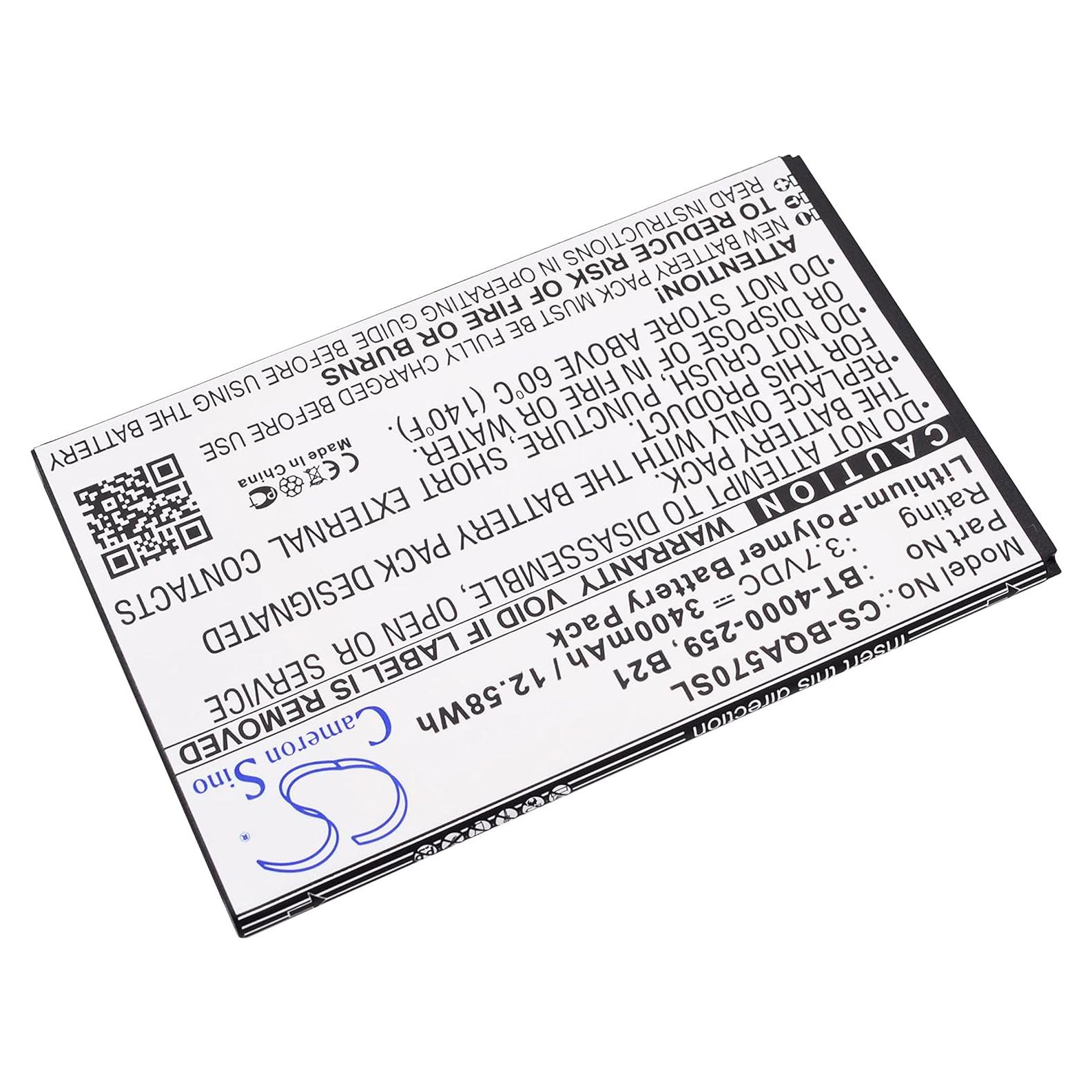 Batería Li-Polímero 3400mAh CellEdge B21 BT-4000-259