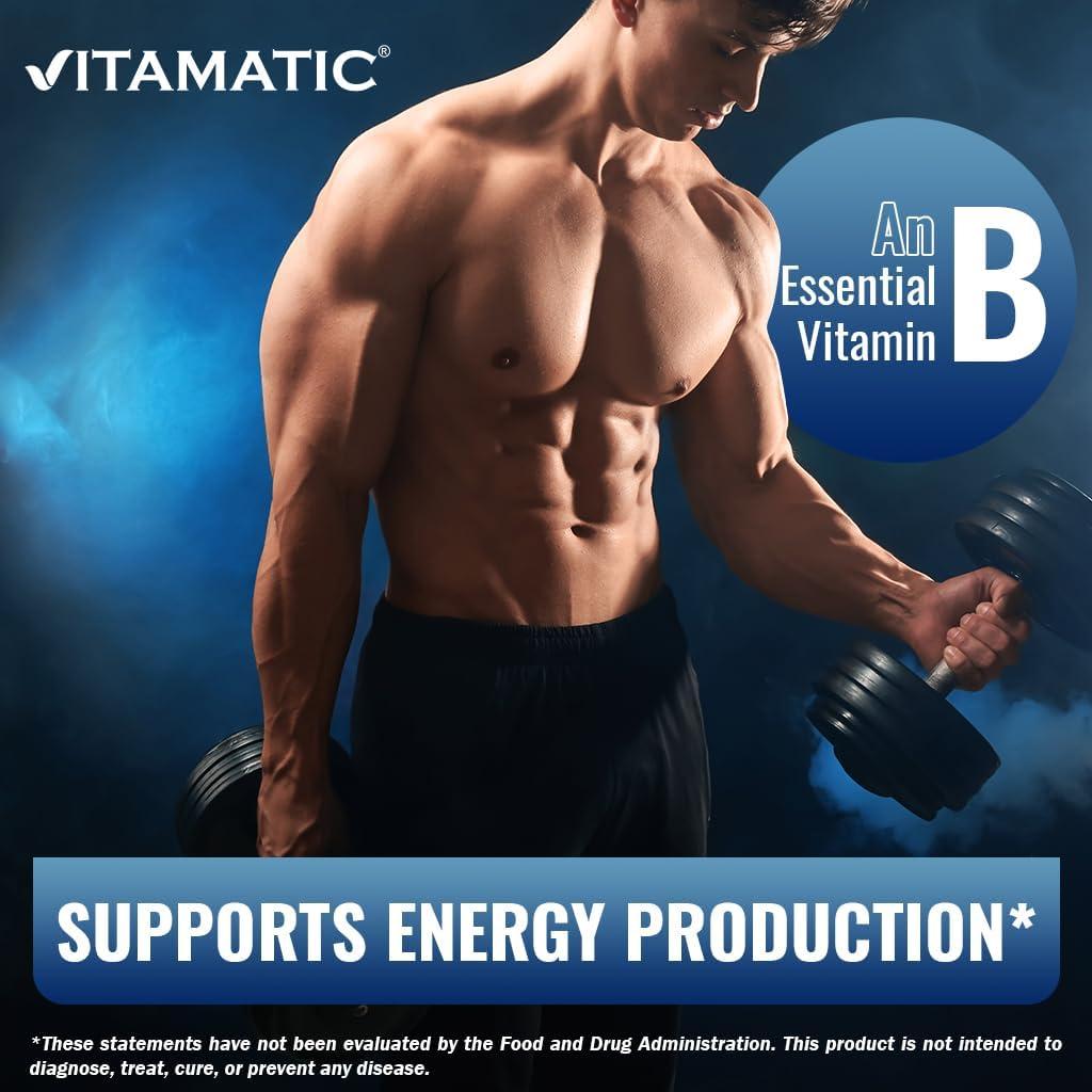 Vitamatic Vitamina B6 500 mg - 120 Tabletas Vegetarianas
