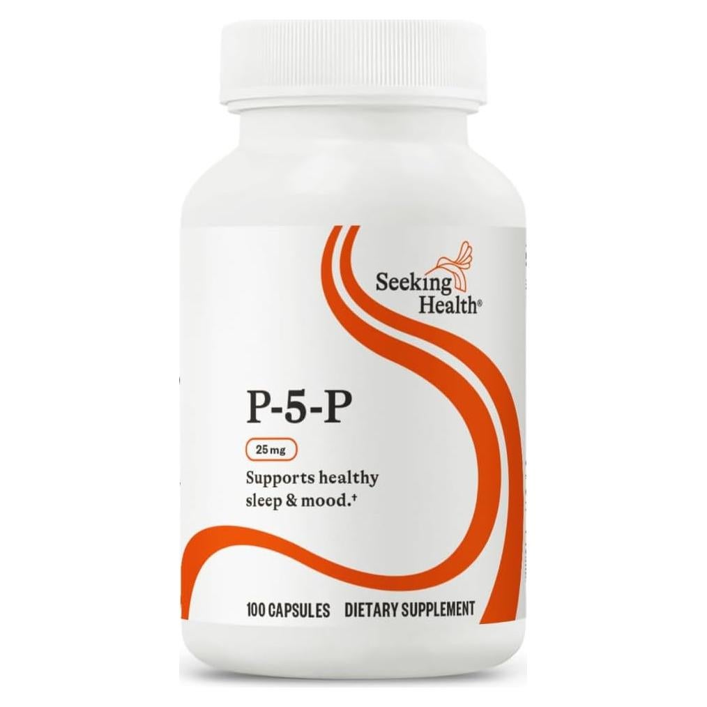 Suplemento de Vitamina B6 Seeking Health P-5-P 100 Cápsulas
