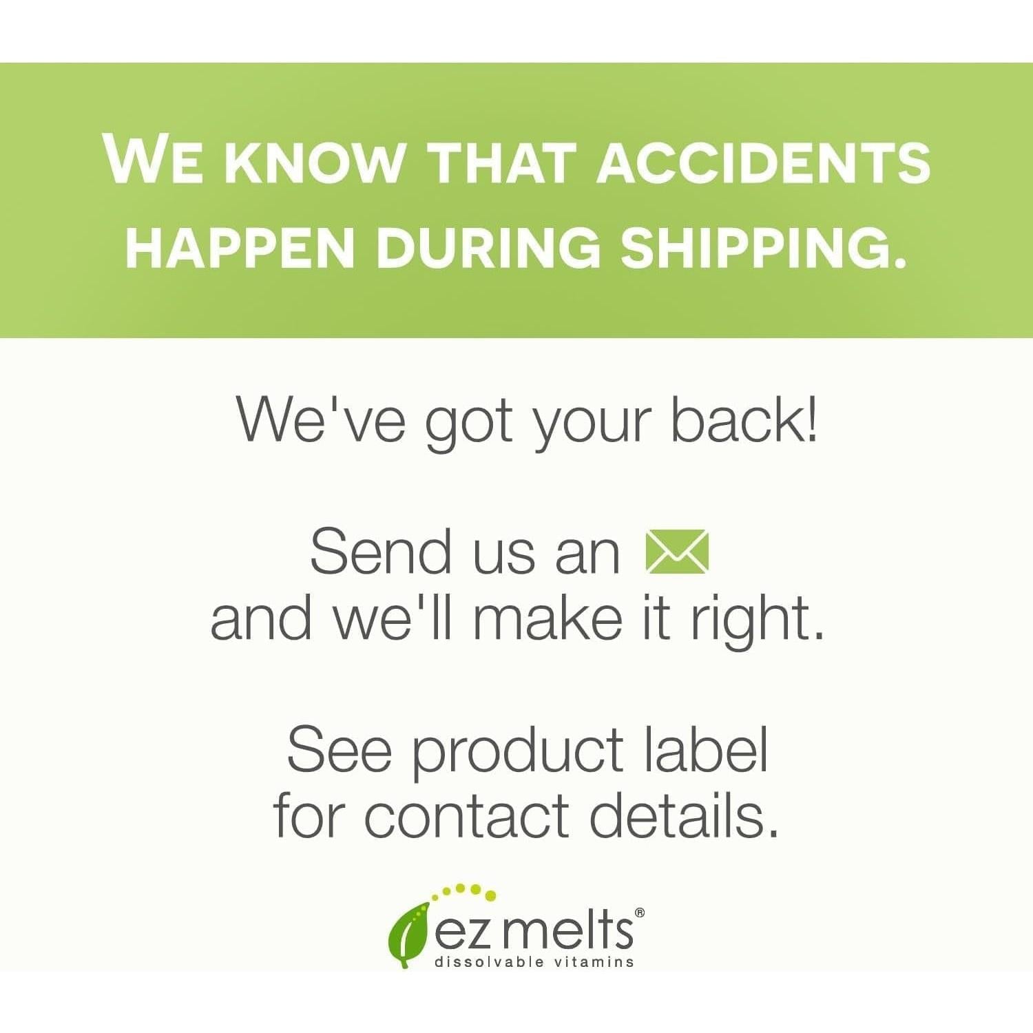 EZ Melts Vitamina A 5000 UI Disoluble Sin Azúcar 60 Tabletas