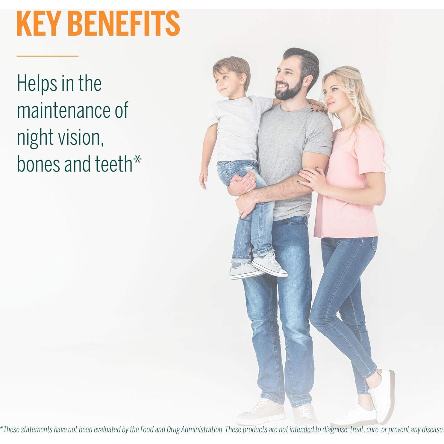 Vitamina A Líquida Genestra Brands 29.57 ml Sabor Cítrico