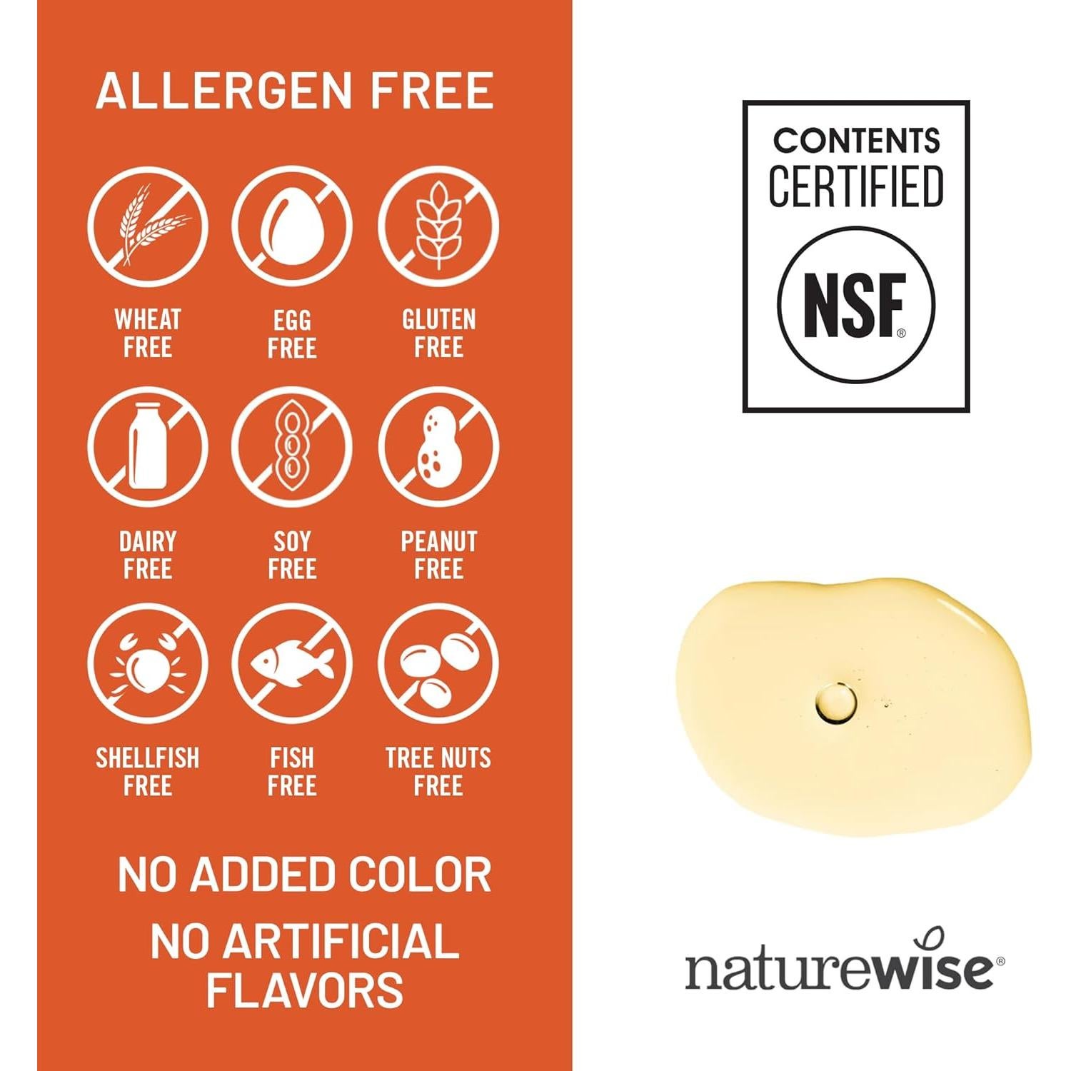 NatureWise Vitamina E 400 IU 60 Softgels Antioxidante