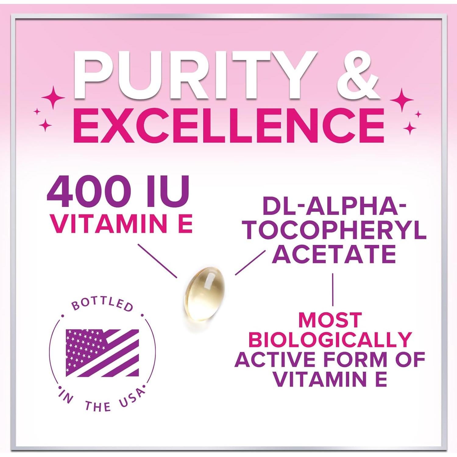 Vitamina E 400 UI Hello Lovely - Suplemento Antioxidante 60 Gelatinas