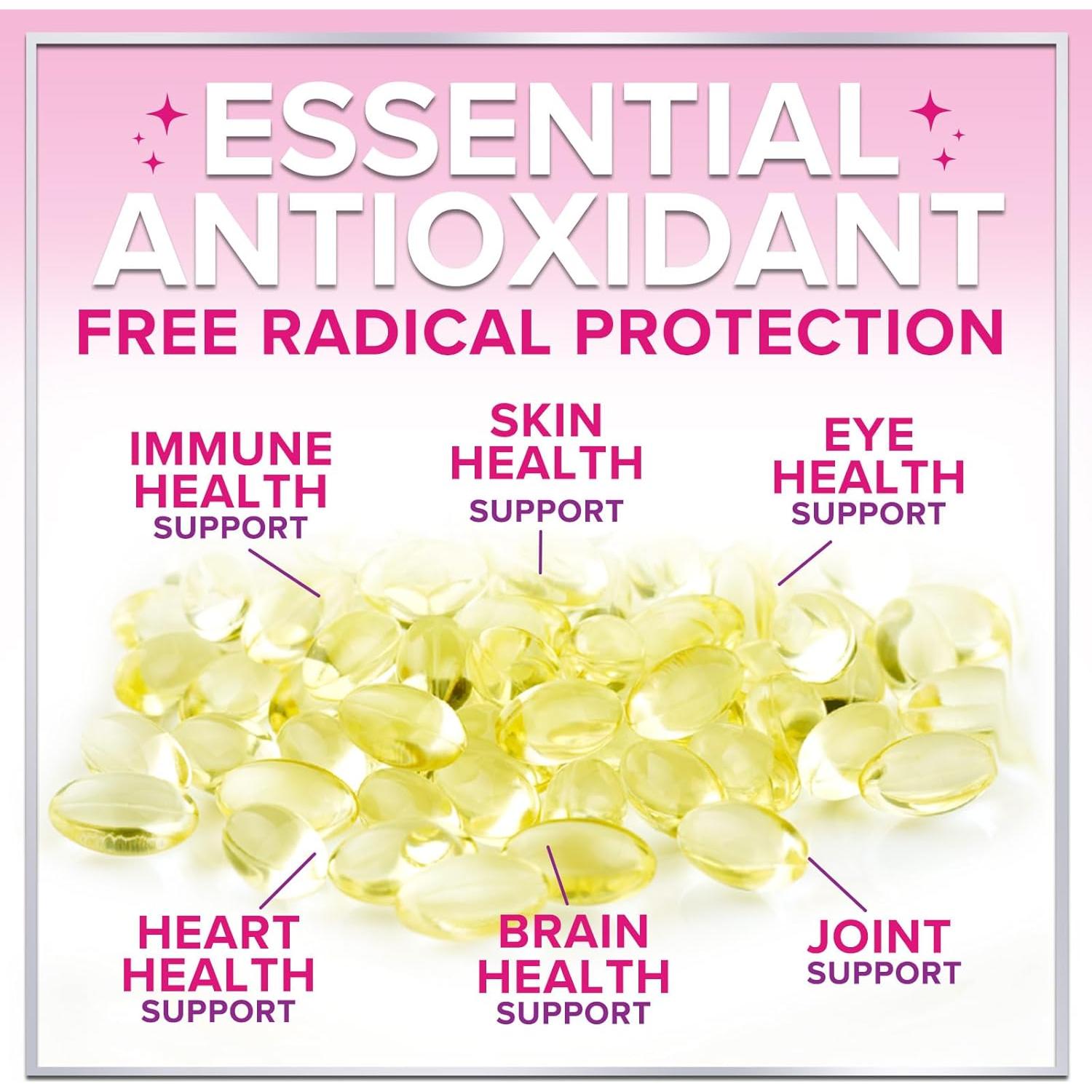 Vitamina E 400 UI Hello Lovely - Suplemento Antioxidante 60 Gelatinas