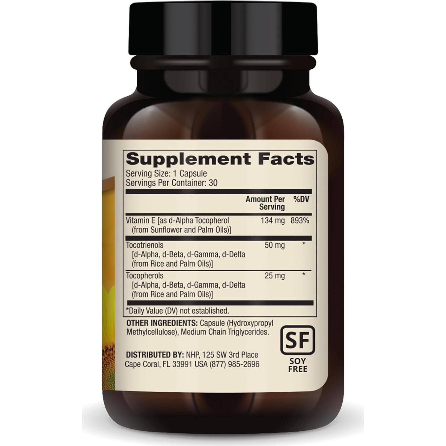 Vitamina E Dr. Mercola 30 Cápsulas - Antioxidante y Salud Piel