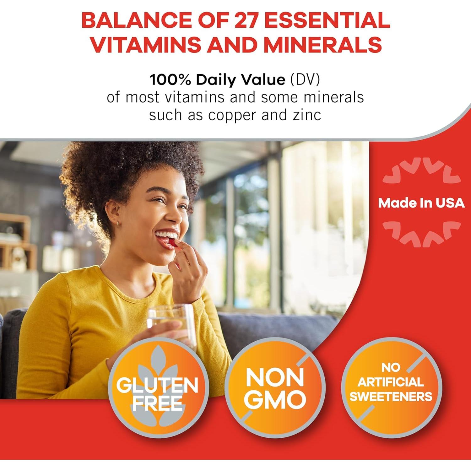 Geritol Multivitamínico 40 Tabletas - 26 Vitaminas y Minerales