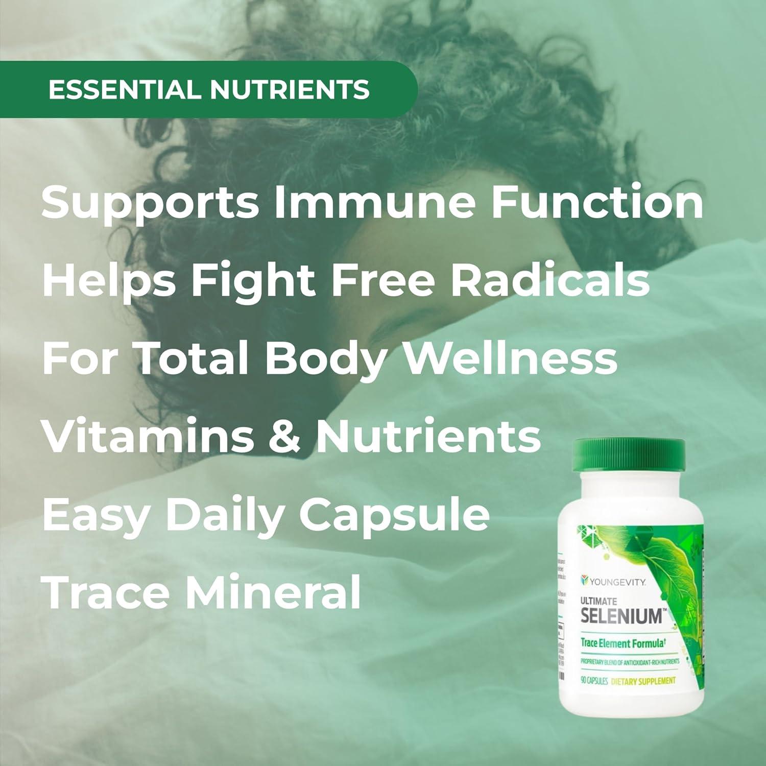 Suplemento Mineral Youngevity Selenio Ultimo 90 Cápsulas