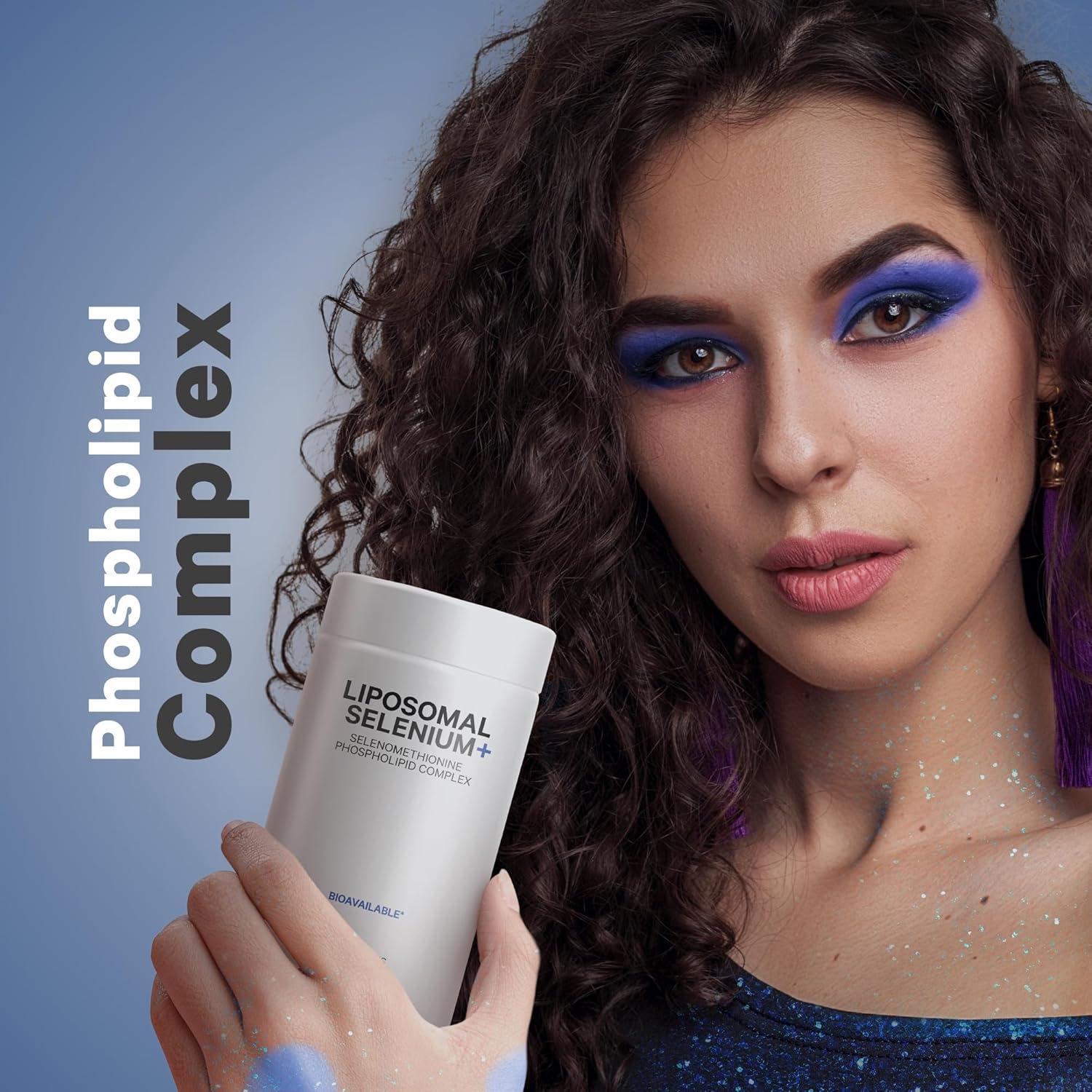 Suplemento de Selenio Liposomal Codeage 200 mcg 180 Cápsulas