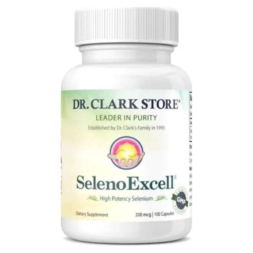 Suplemento de Selenio SelenoExcell Dr. Clark 200 mcg 100 Cápsulas
