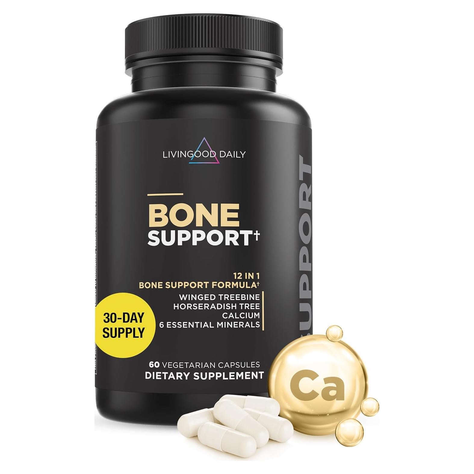 Suplemento de Calcio Livingood Daily 60 Cápsulas Vegetarianas