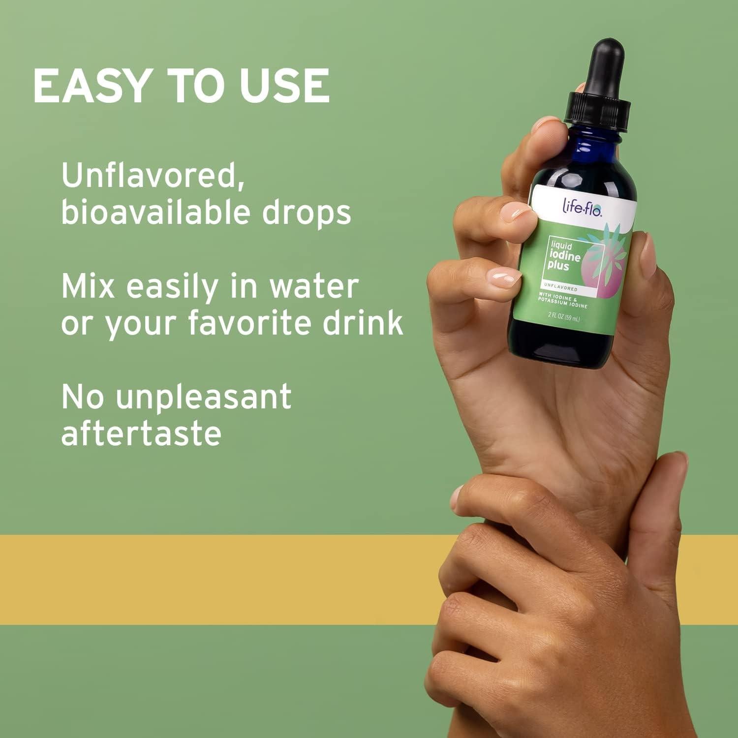 Suplemento de Yodo Life-flo Iodo Líquido Plus 150 mcg 59 ml