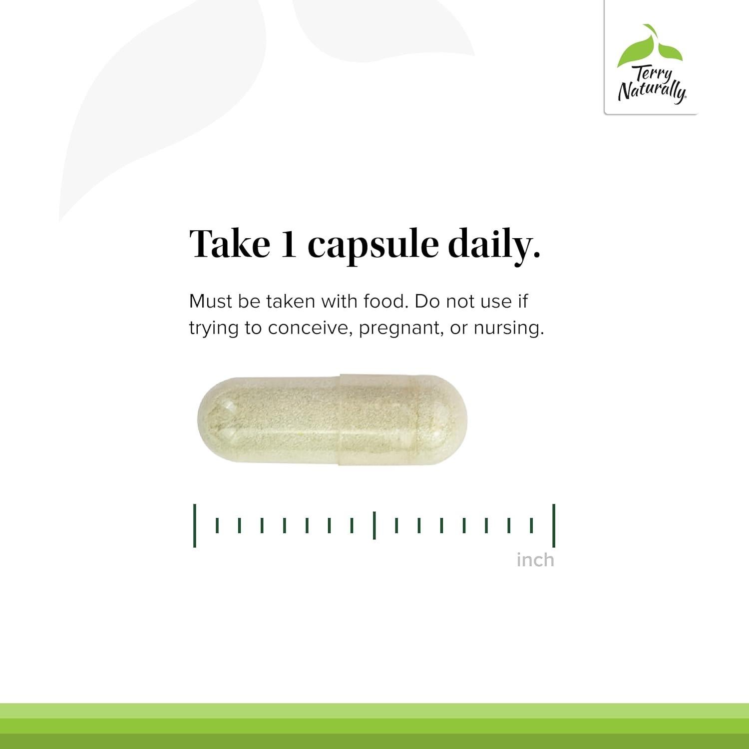 Suplemento Dietético Terry Naturally Tri-Iodine 25 mg - 60 Cápsulas