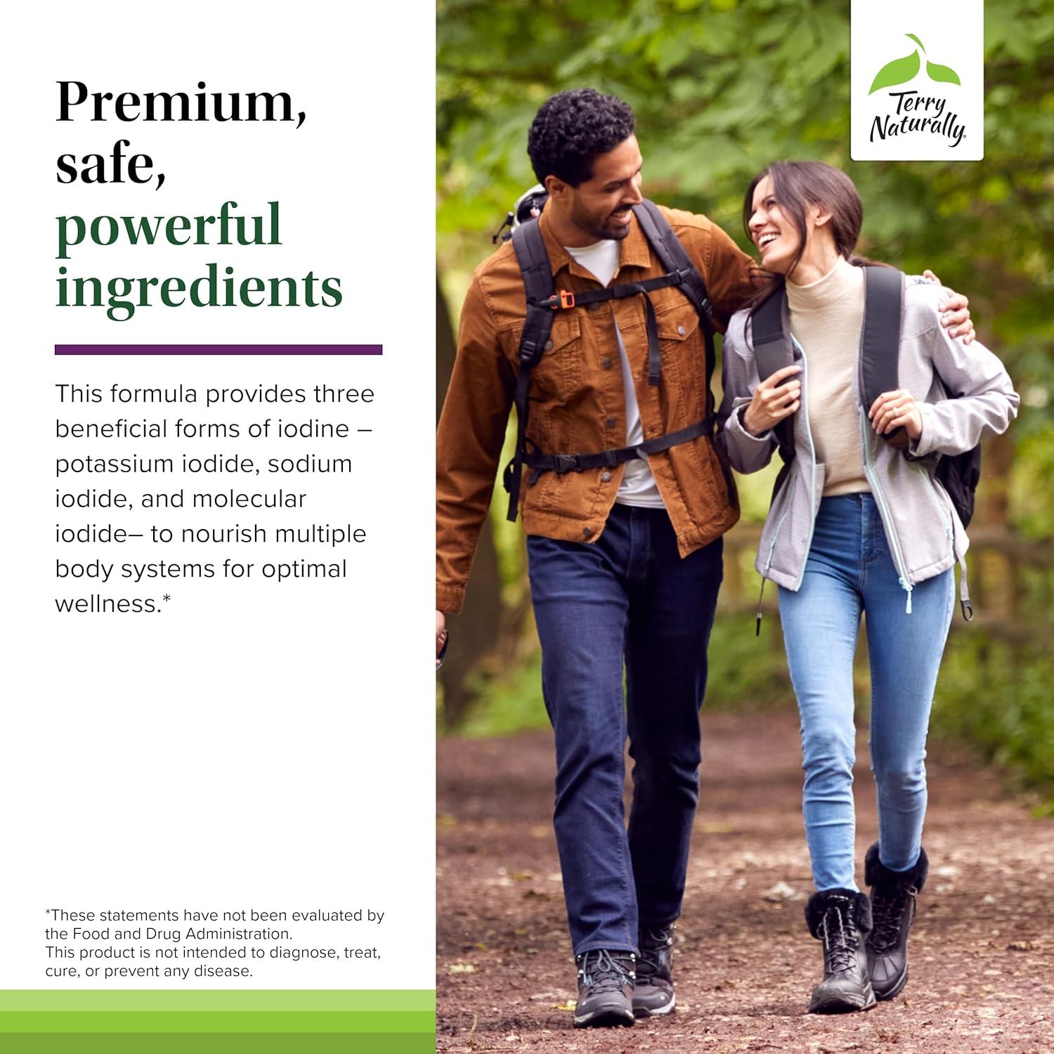 Suplemento Dietético Terry Naturally Tri-Iodine 25 mg - 60 Cápsulas