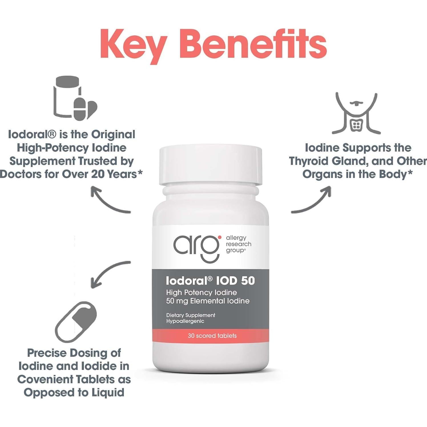 Suplemento Yoduro de Potasio Optimox 50 mg - 30 Tabletas