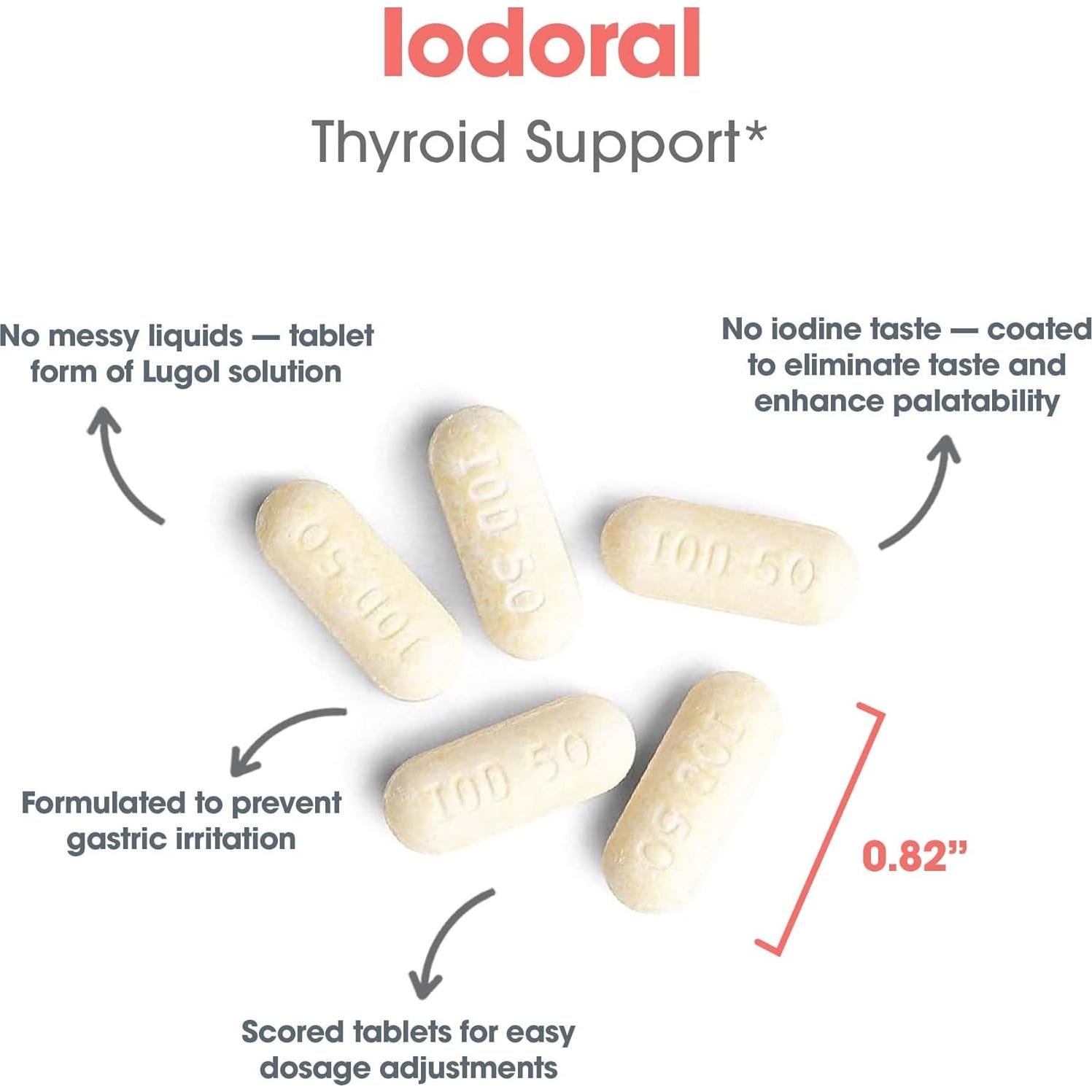Suplemento Yoduro de Potasio Optimox 50 mg - 30 Tabletas
