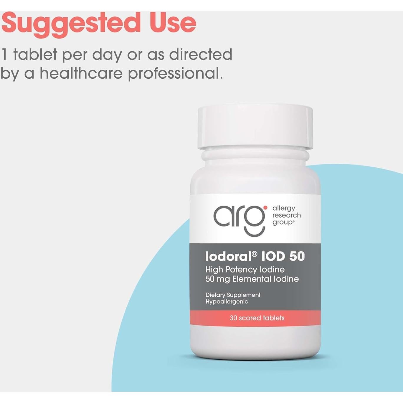 Suplemento Yoduro de Potasio Optimox 50 mg - 30 Tabletas