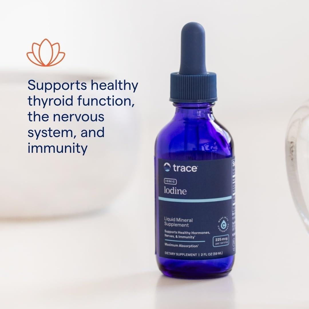 Iodo Iónico de Minerales Traza - Suplemento Líquido 59 ml