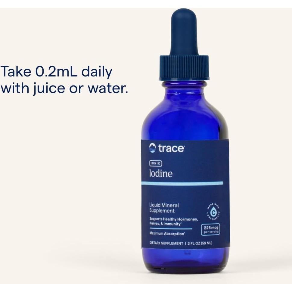 Iodo Iónico de Minerales Traza - Suplemento Líquido 59 ml