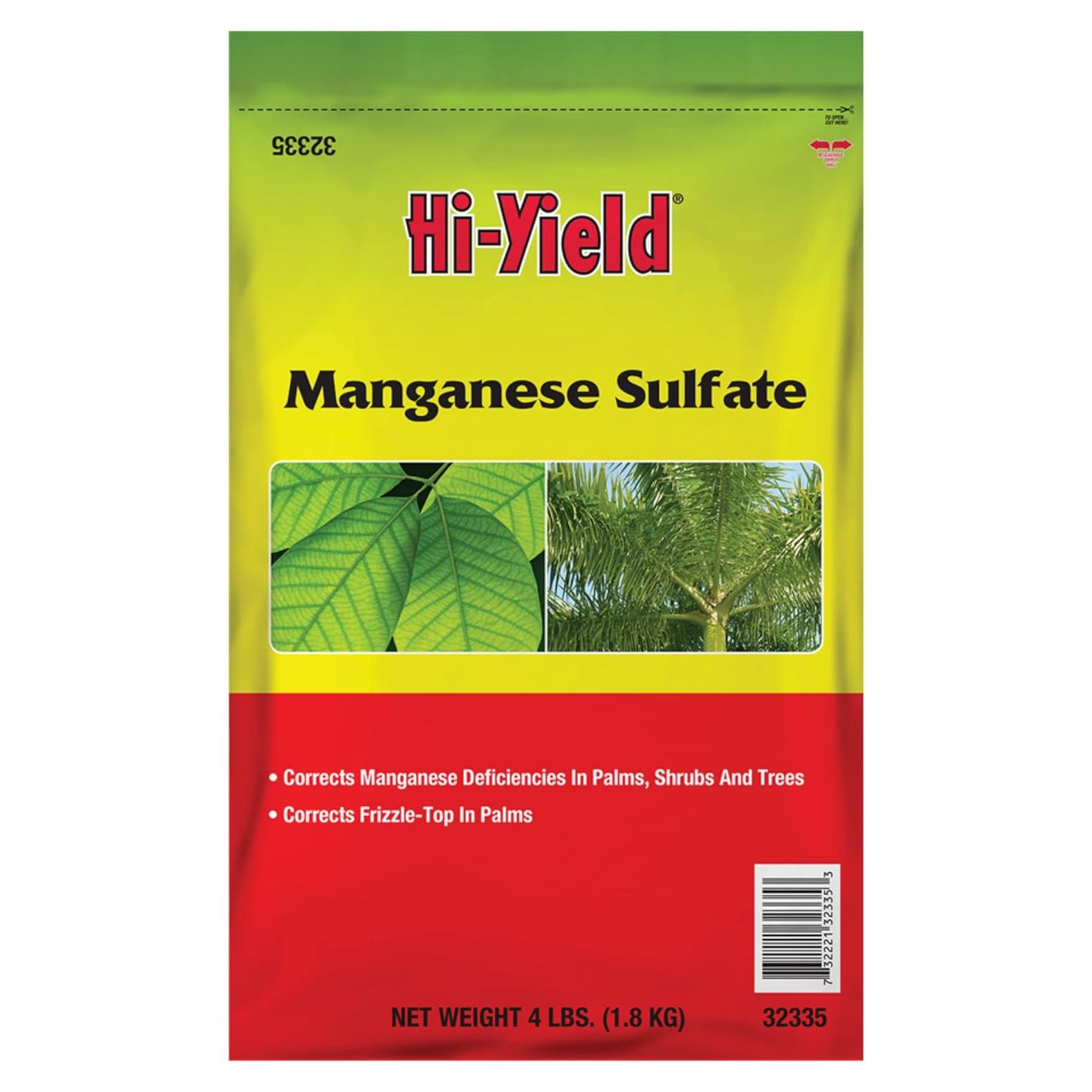 Sulfato de Manganeso Hi-Yield 1.81 kg para Plantas