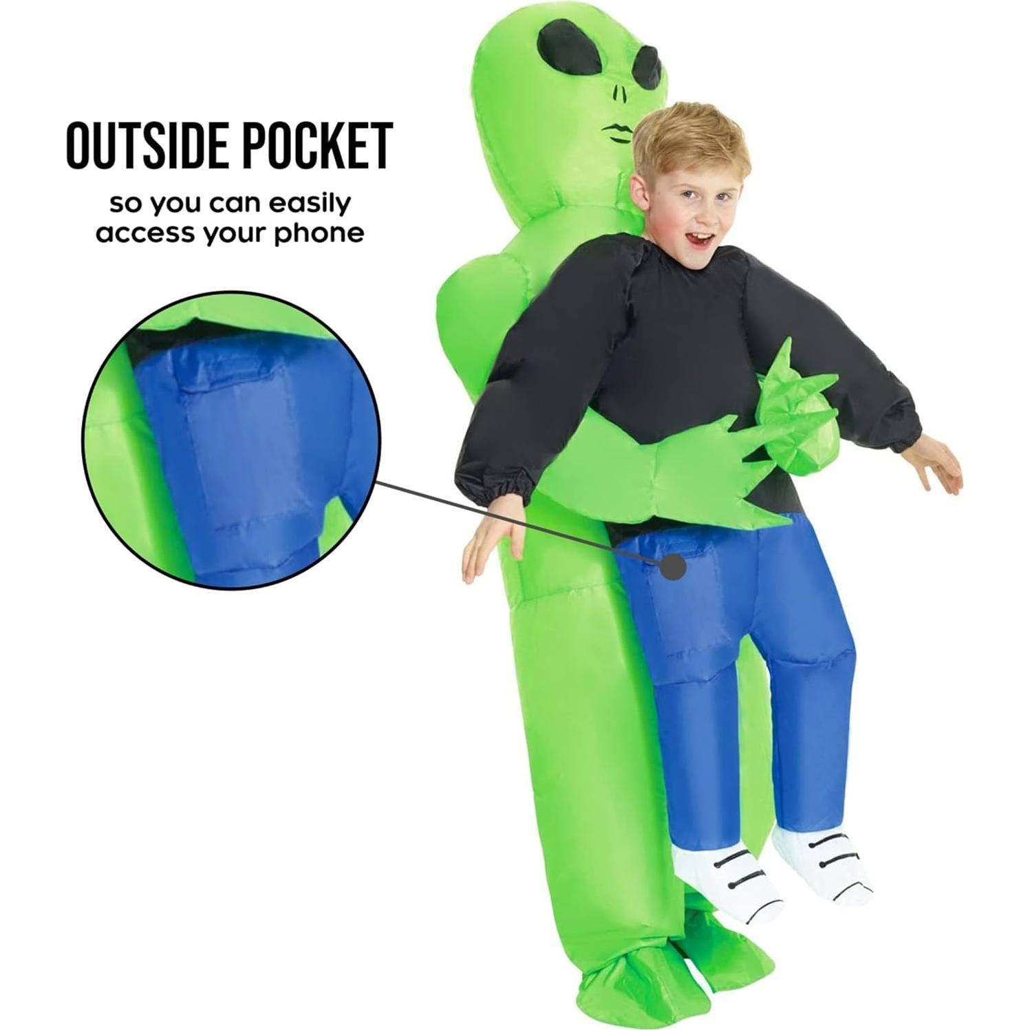 Disfraz Inflable de Alienígena Morph para Niños